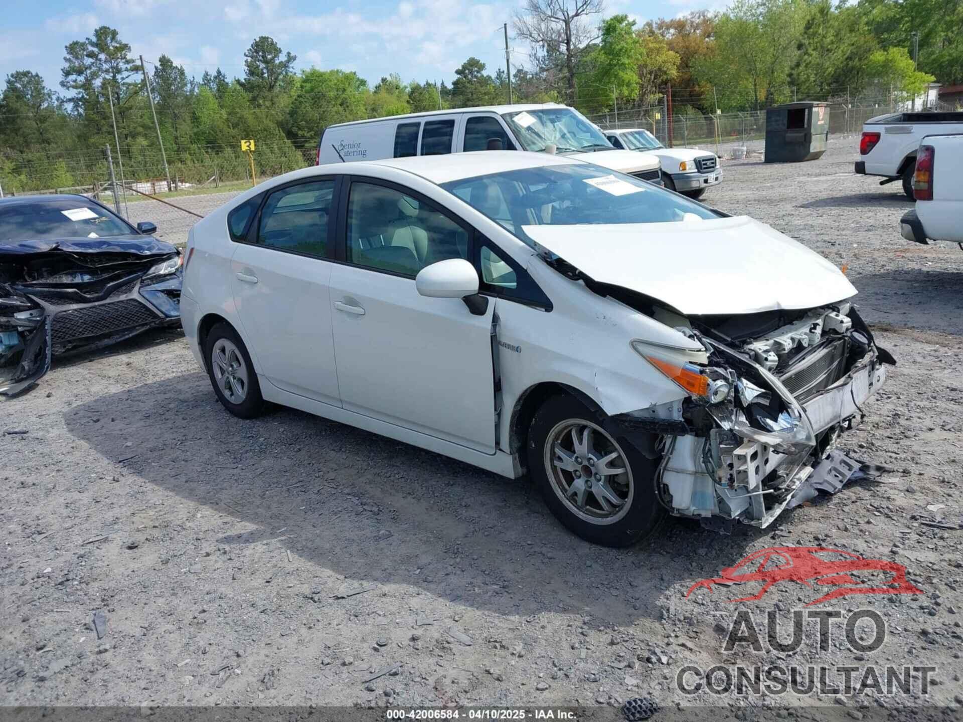TOYOTA PRIUS 2010 - JTDKN3DU9A0020208