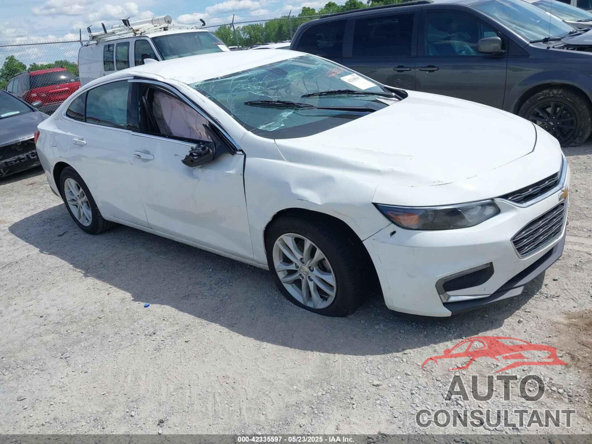 CHEVROLET MALIBU 2017 - 1G1ZE5ST6HF201271