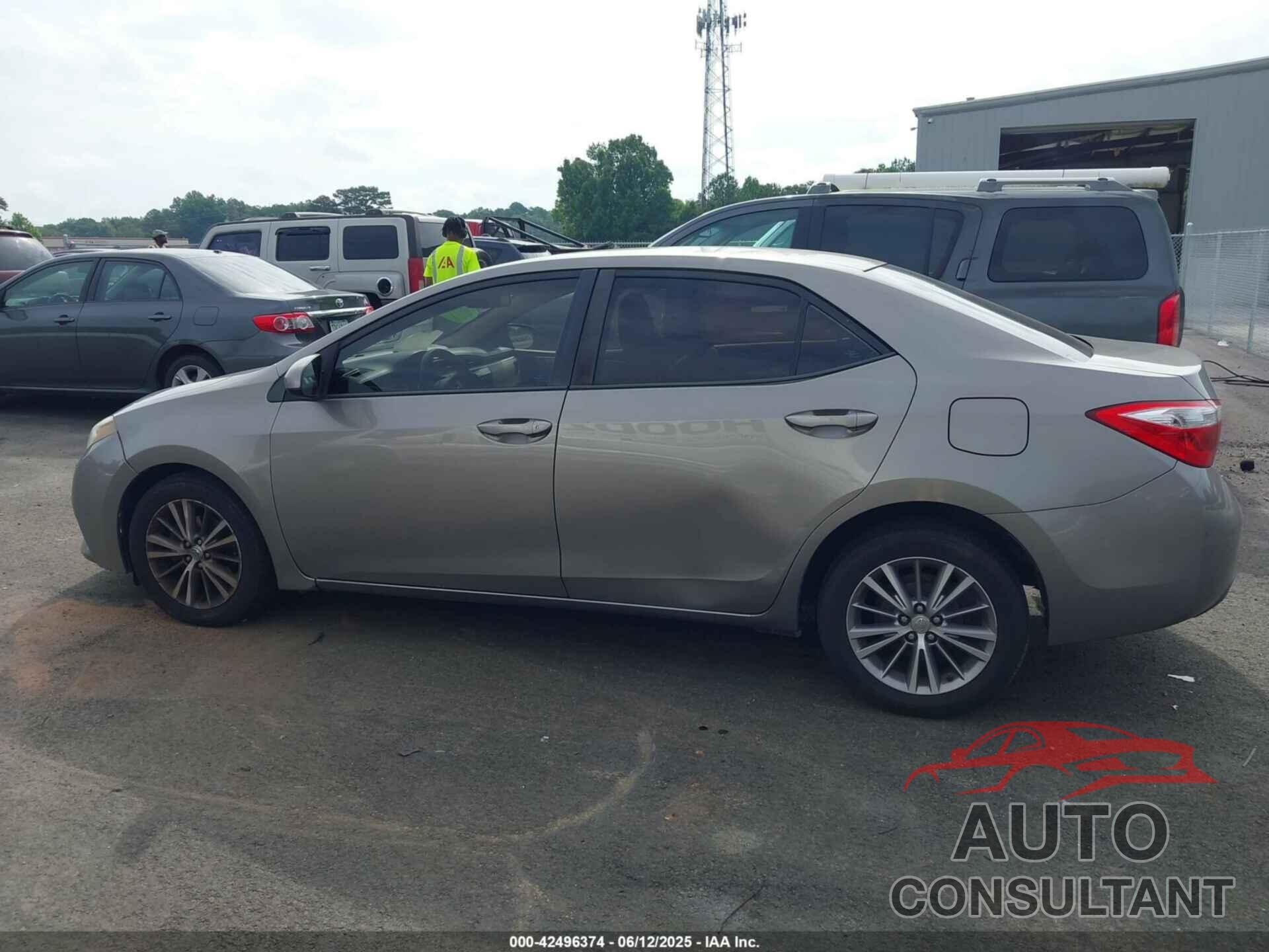 TOYOTA COROLLA 2015 - 2T1BURHE3FC254818