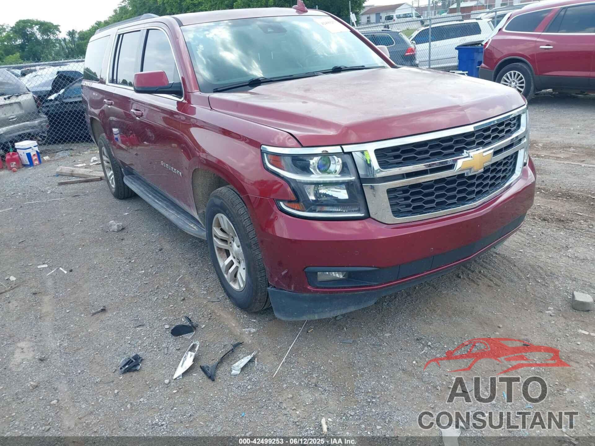 CHEVROLET SUBURBAN 2016 - 1GNSCHKC6GR244576