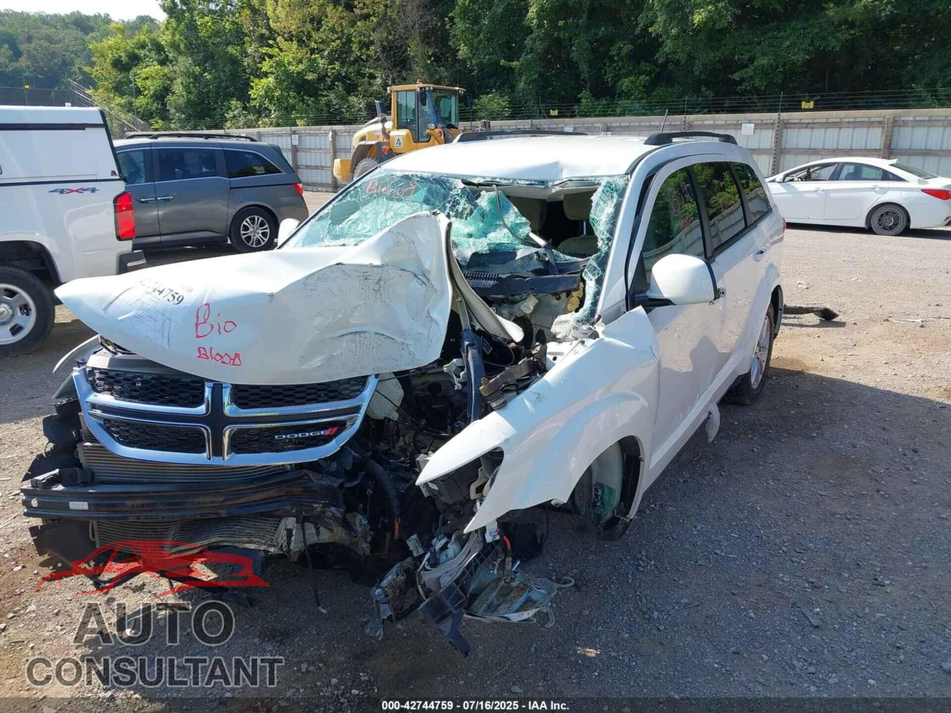 DODGE JOURNEY 2017 - 3C4PDCBGXHT590768