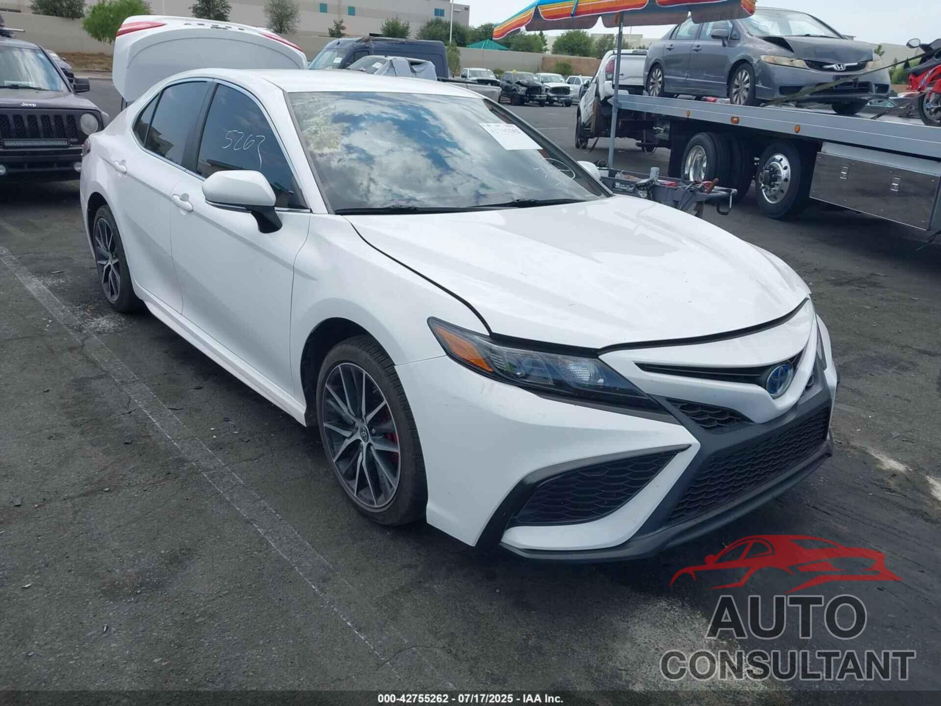 TOYOTA CAMRY 2022 - 4T1G31AK6NU580426