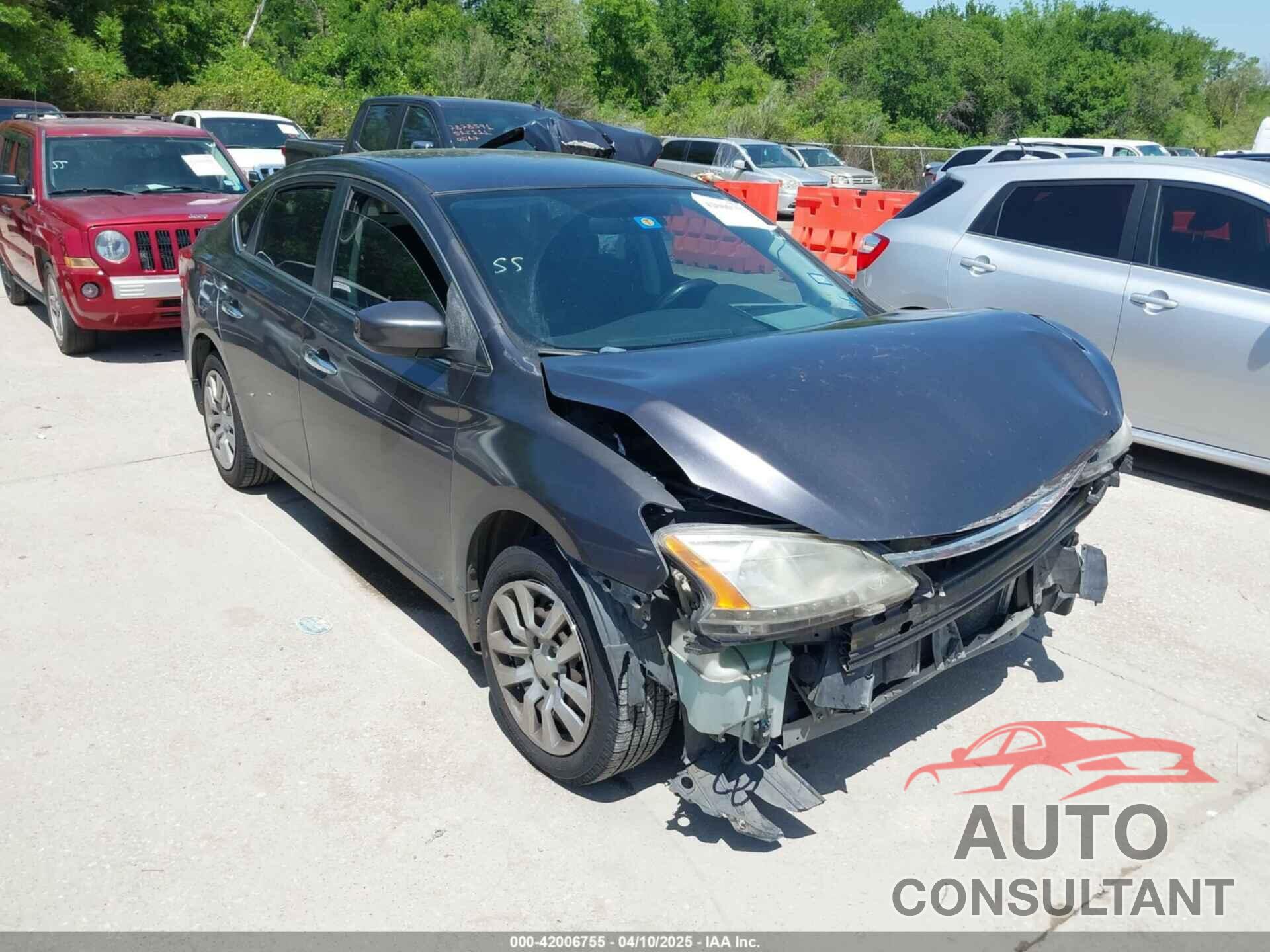 NISSAN SENTRA 2014 - 3N1AB7AP6EY216292