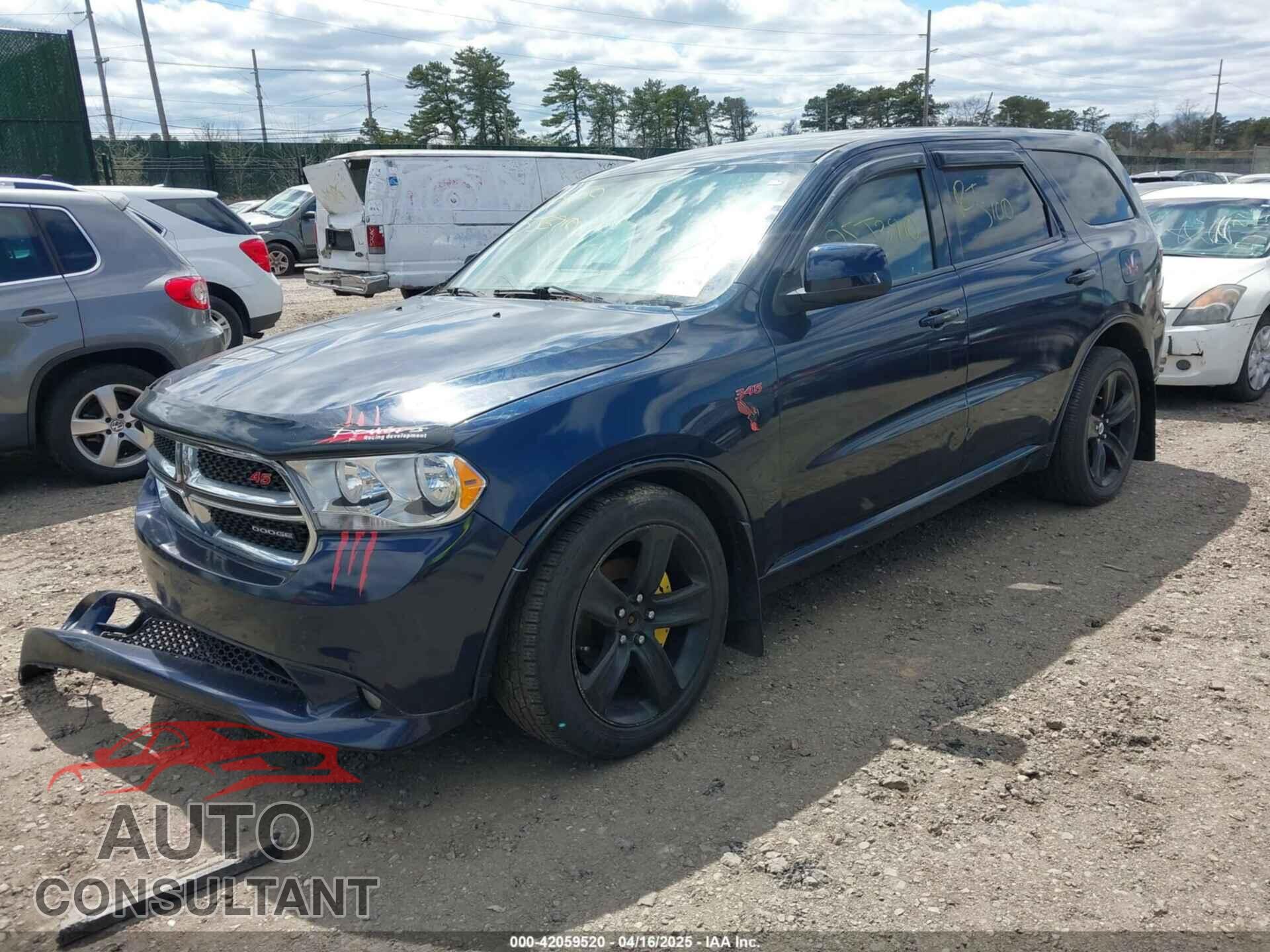 DODGE DURANGO 2011 - 1D4RE3GG8BC687679