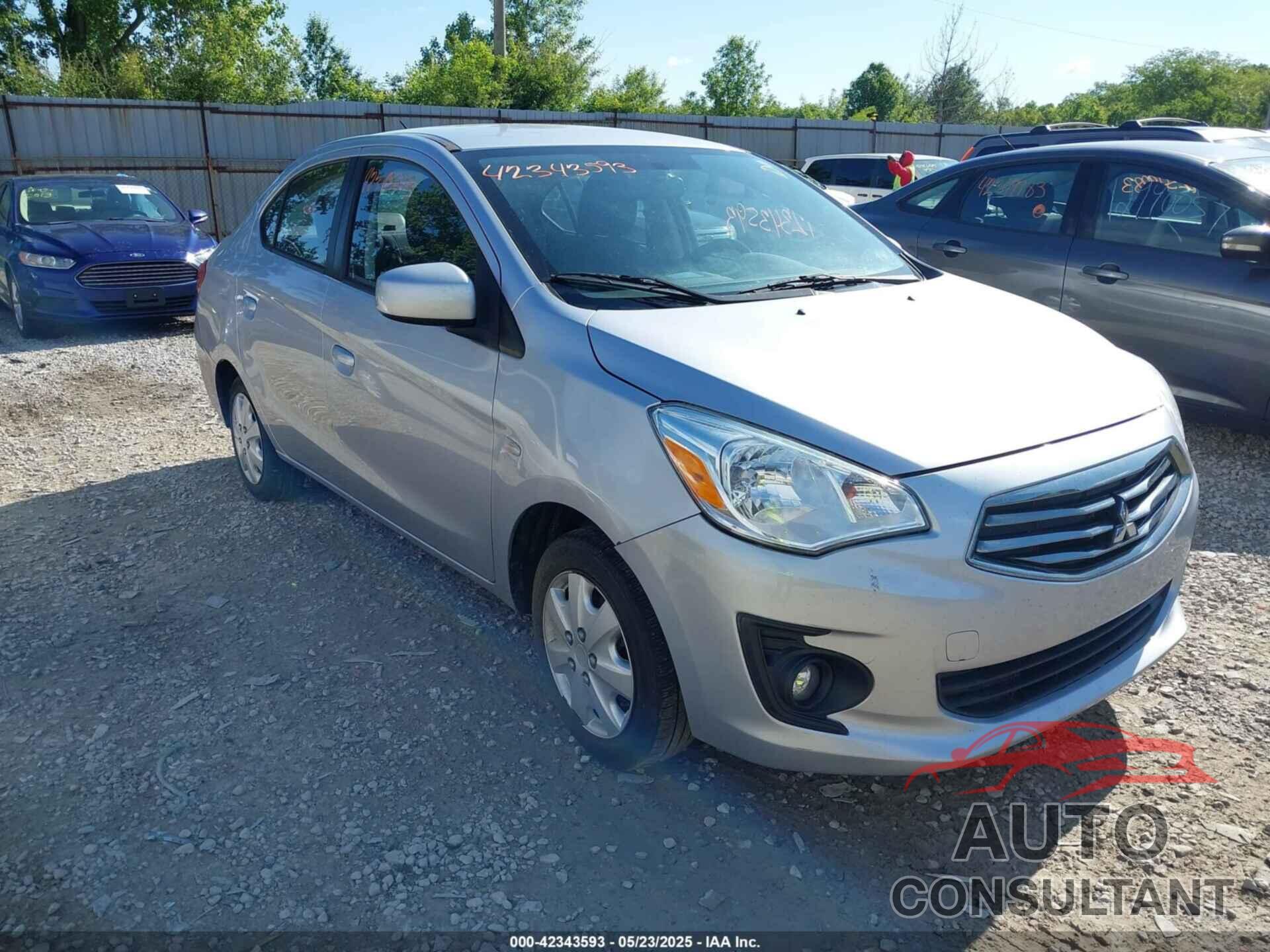 MITSUBISHI MIRAGE G4 2017 - ML32F3FJ0HHF12577