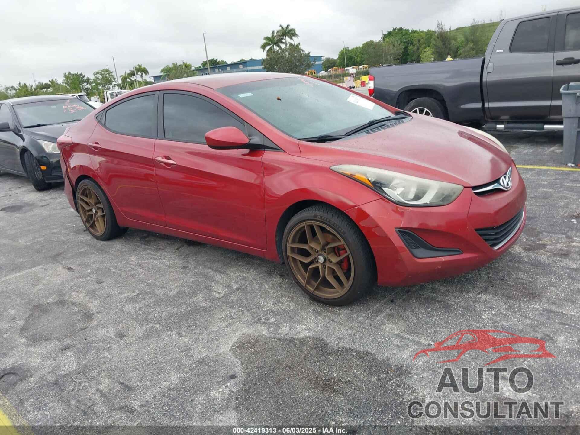 HYUNDAI ELANTRA 2015 - 5NPDH4AEXFH588903