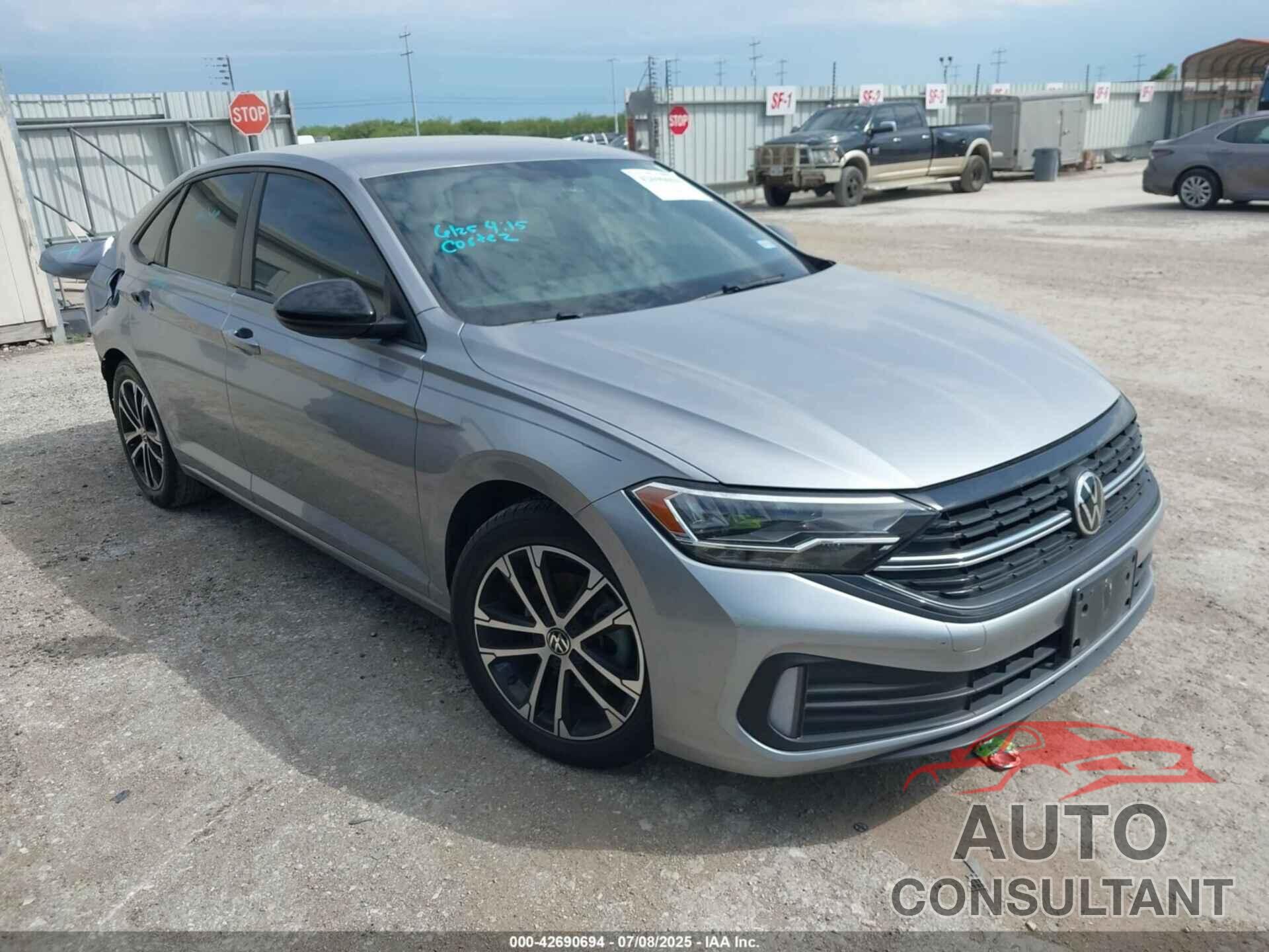 VOLKSWAGEN JETTA 2022 - 3VWBM7BU5NM022907