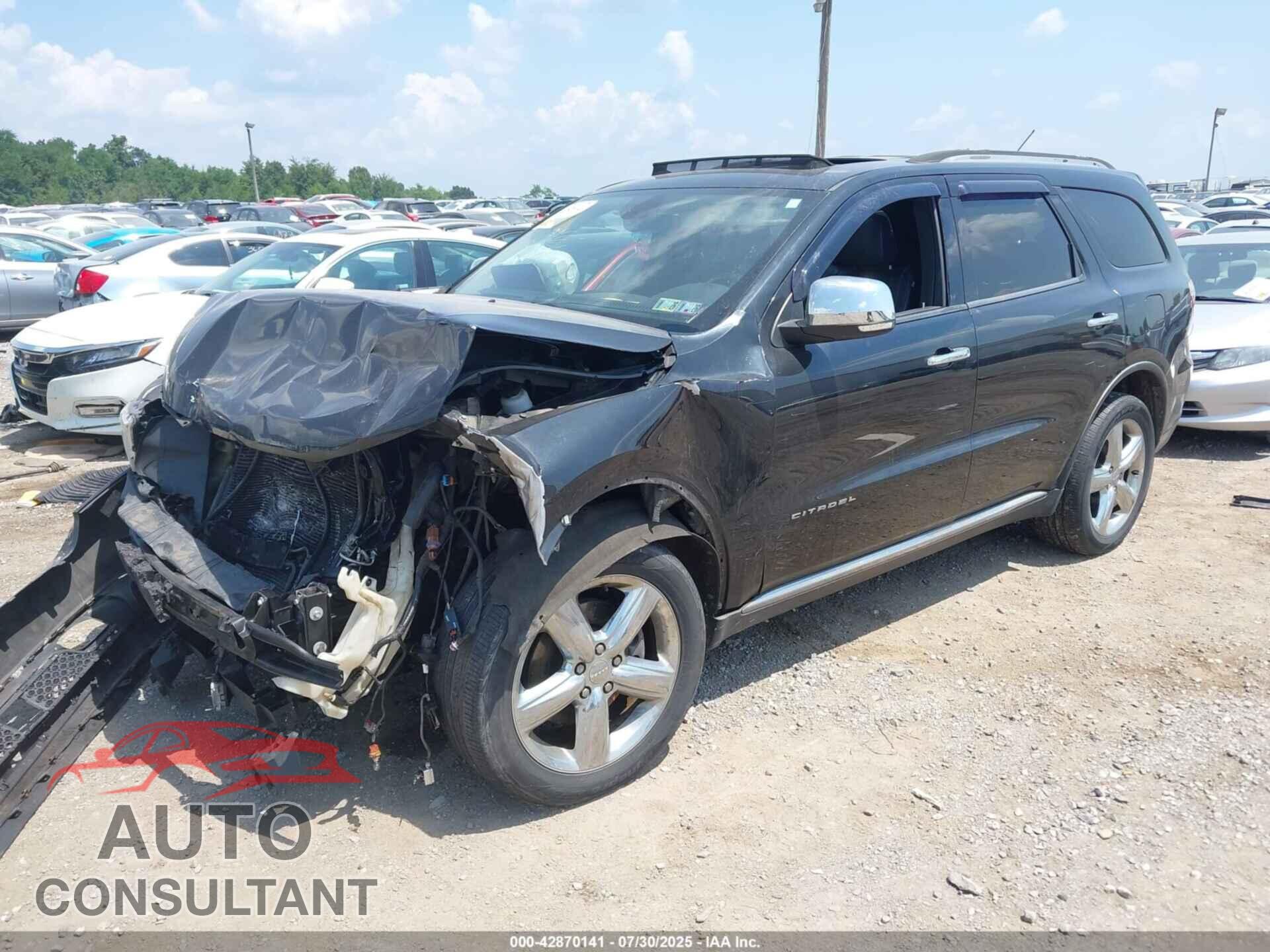 DODGE DURANGO 2011 - 1D4SE5GT9BC661473
