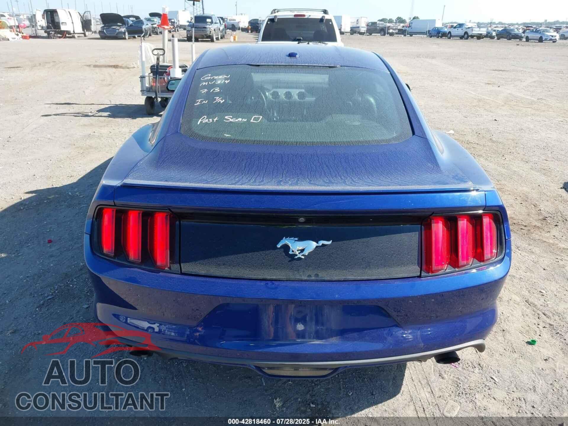 FORD MUSTANG 2015 - 1FA6P8TH9F5382830