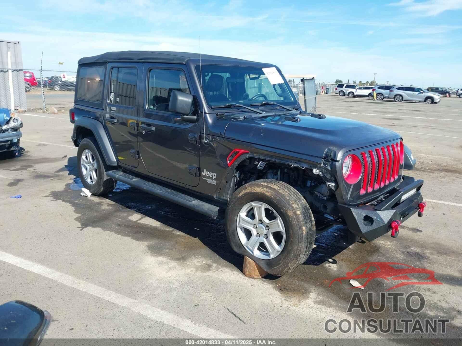 JEEP WRANGLER UNLIMITED 2018 - 1C4HJXDG4JW149557