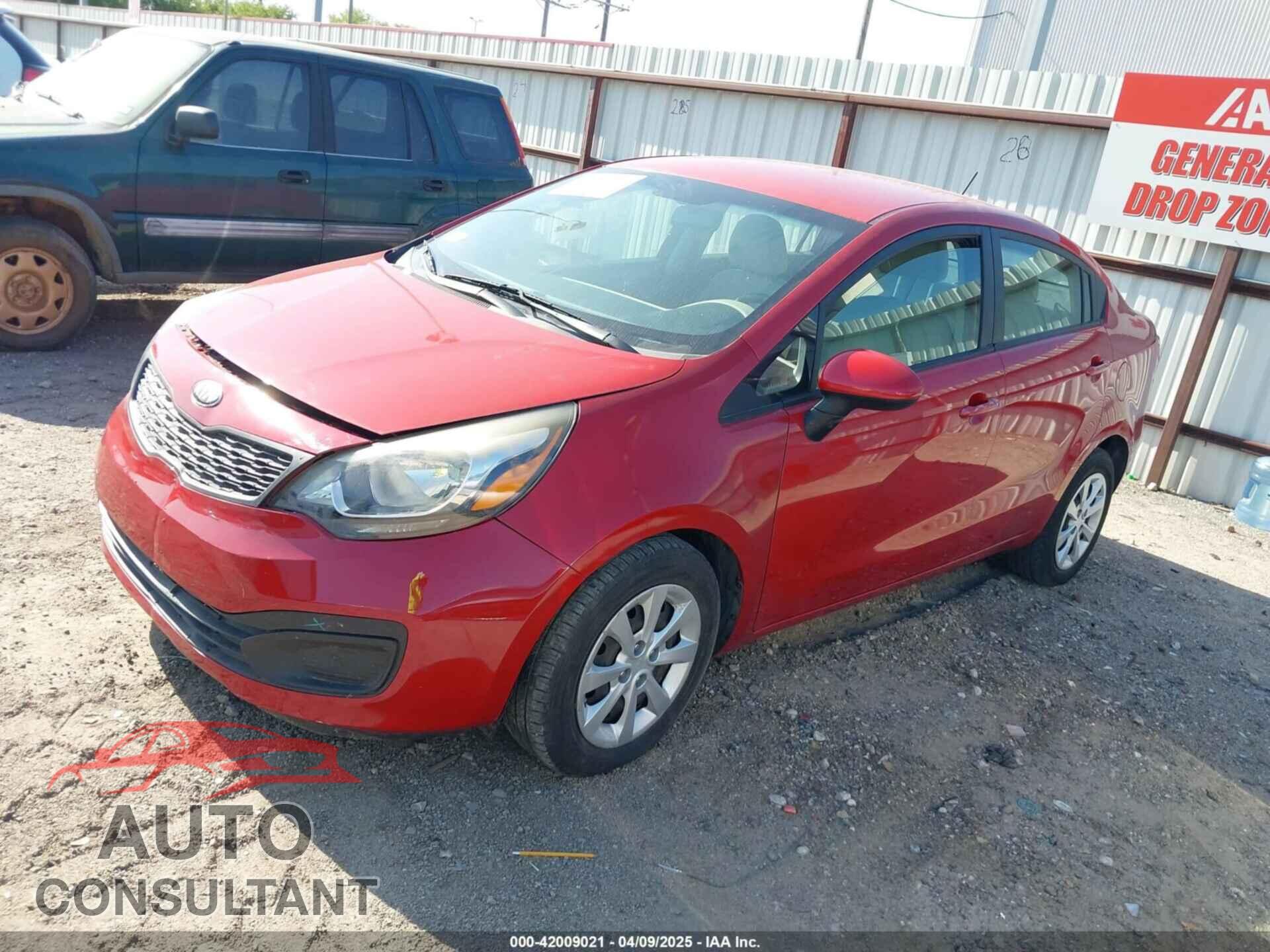 KIA RIO 2013 - KNADM4A35D6294436