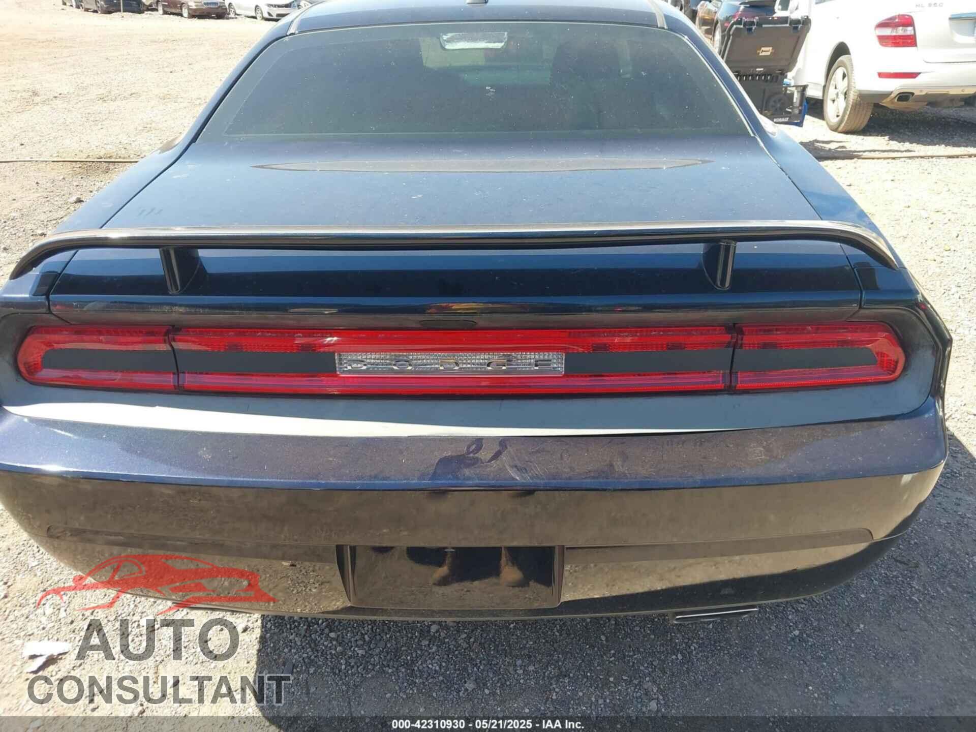DODGE CHALLENGER 2012 - 2C3CDYAG9CH195631
