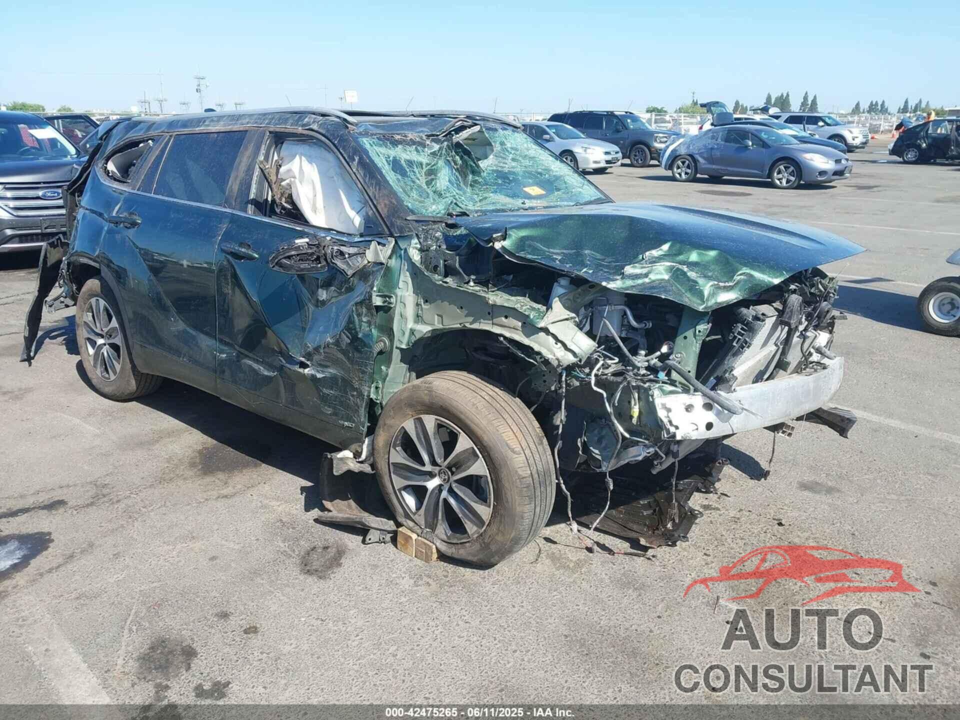 TOYOTA HIGHLANDER 2023 - 5TDKBRCHXPS570880