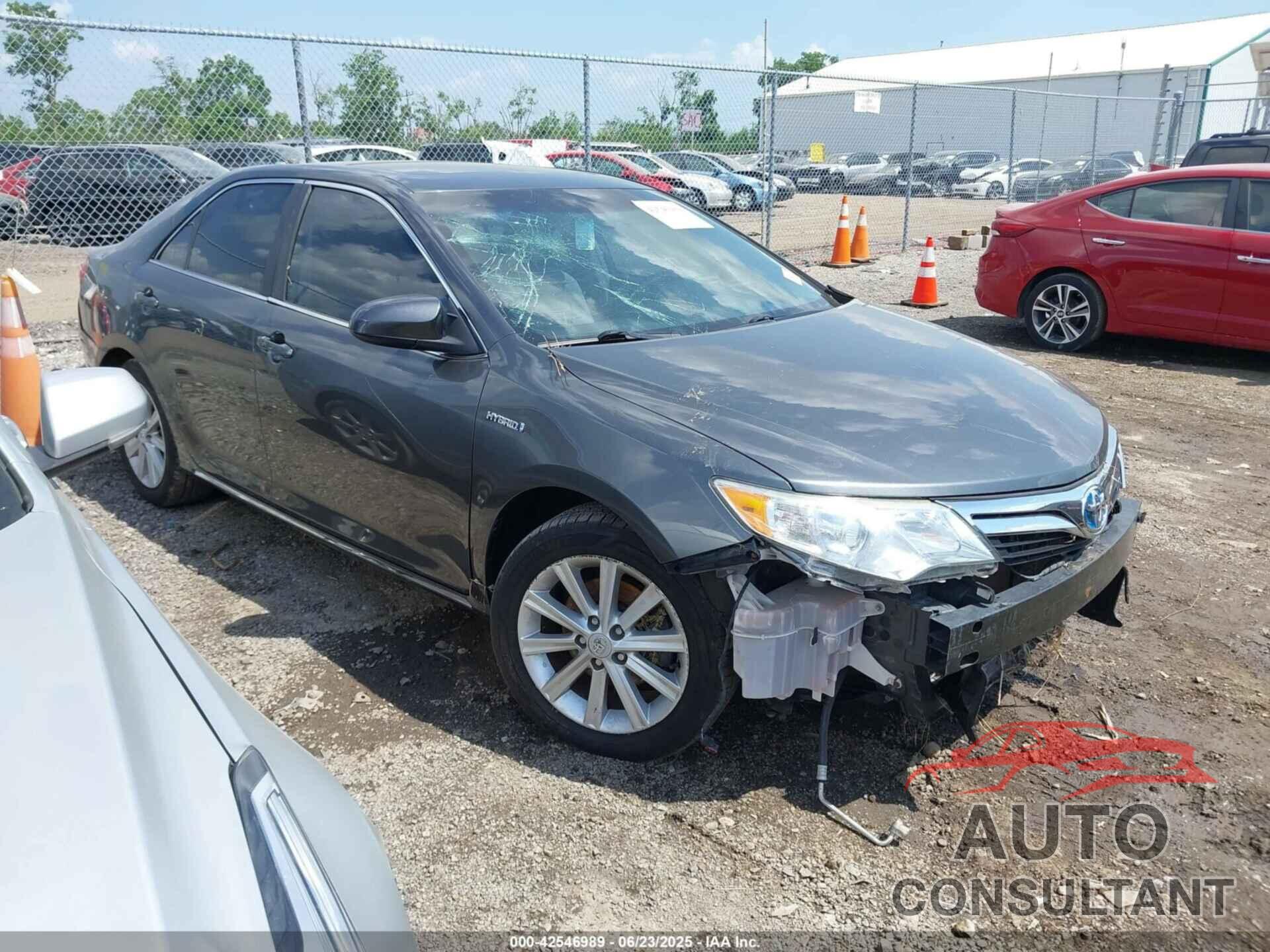 TOYOTA CAMRY HYBRID 2012 - 4T1BD1FK2CU025468