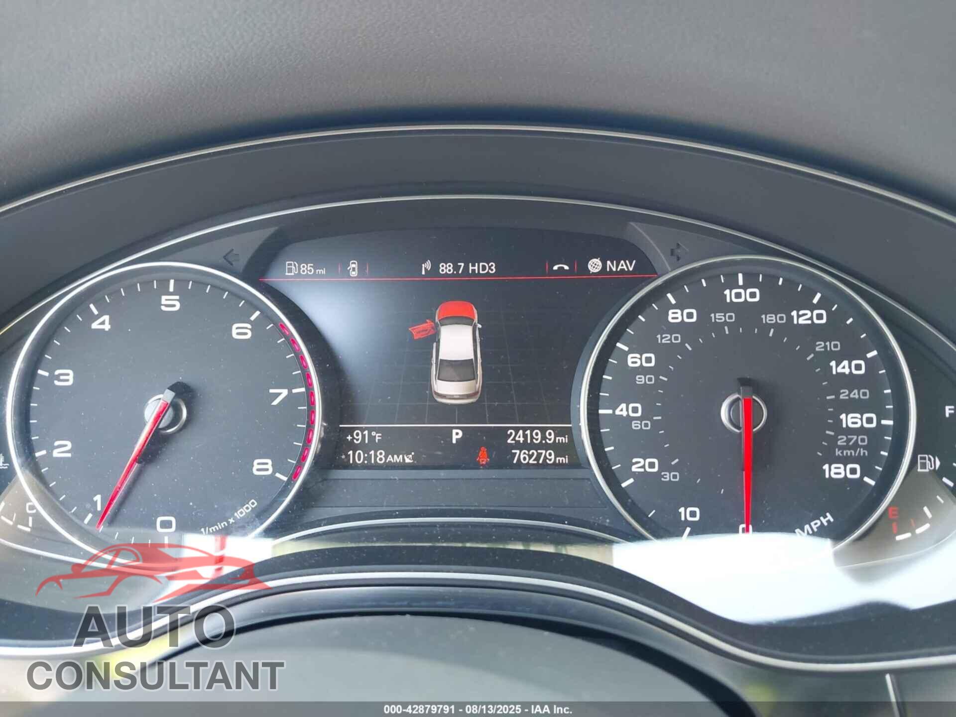 AUDI A6 2012 - WAUDFAFC1CN176096