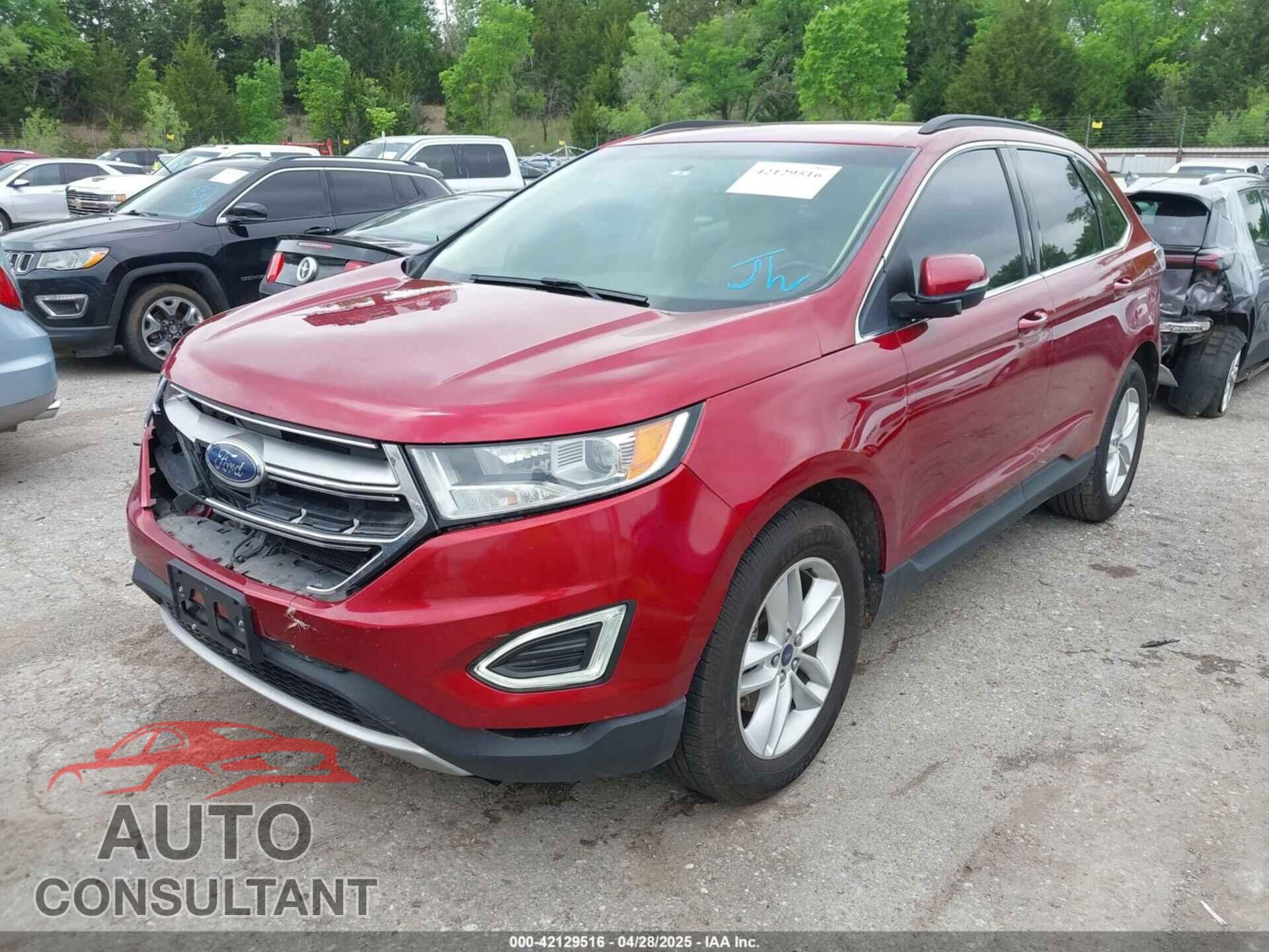 FORD EDGE 2015 - 2FMTK3J98FBB33629