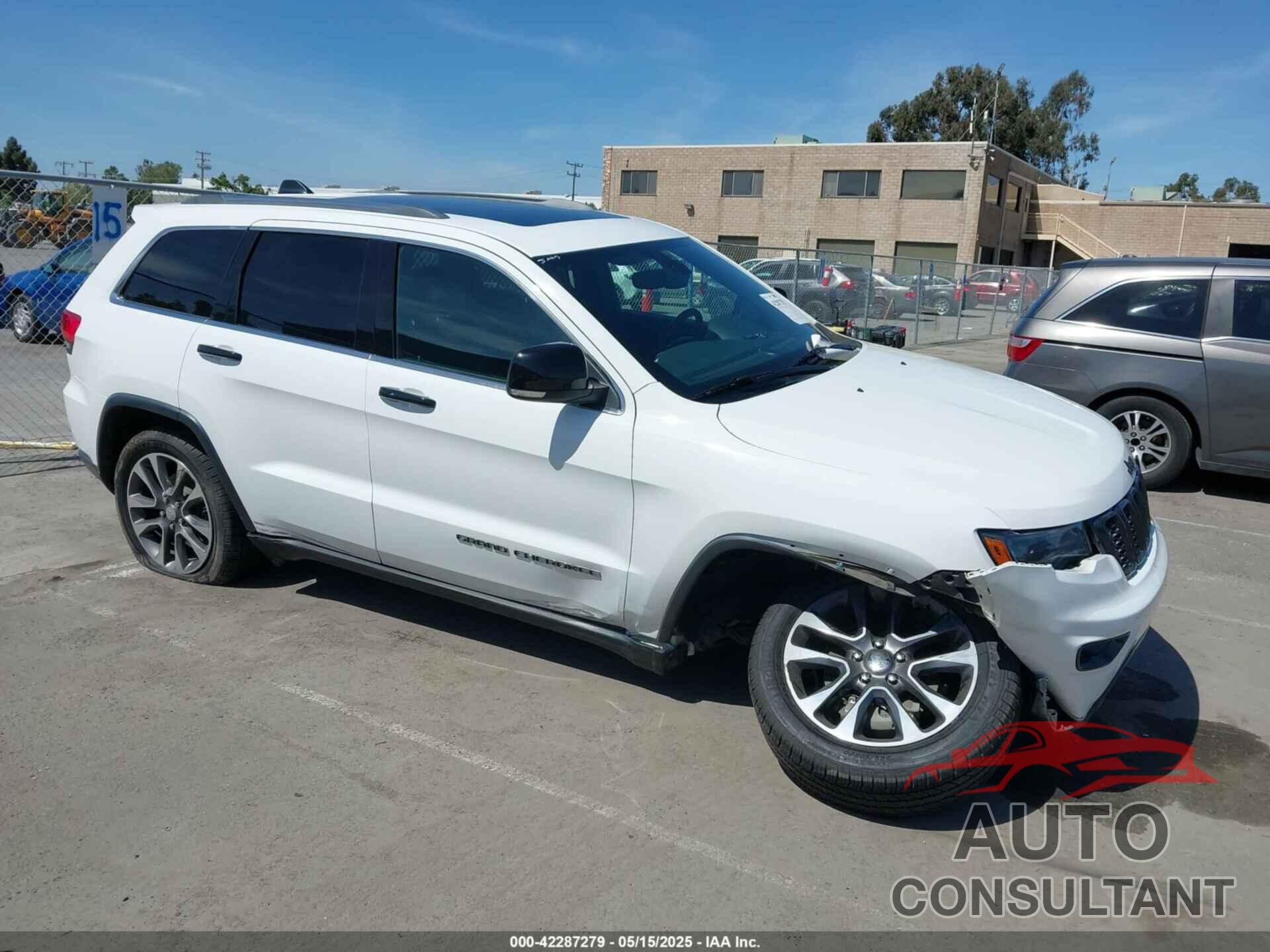 JEEP GRAND CHEROKEE 2018 - 1C4RJFBG3JC245943