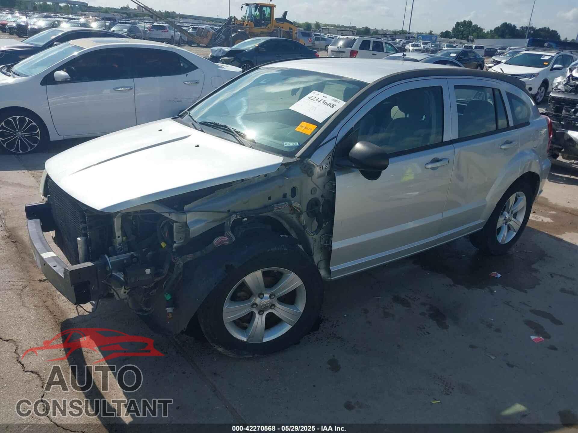 DODGE CALIBER 2010 - 1B3CB4HA7AD660883