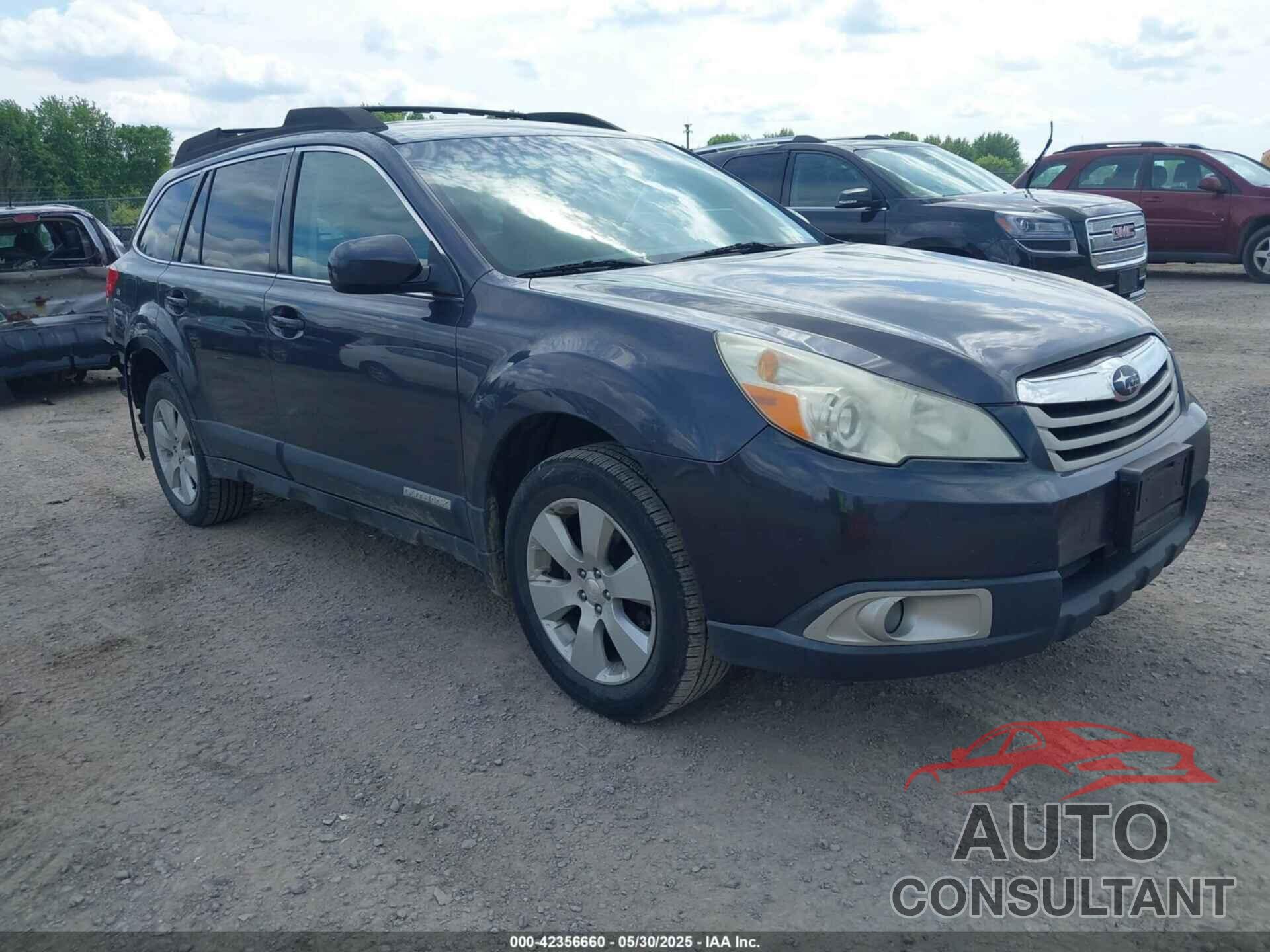 SUBARU OUTBACK 2011 - 4S4BRBGC3B3344722
