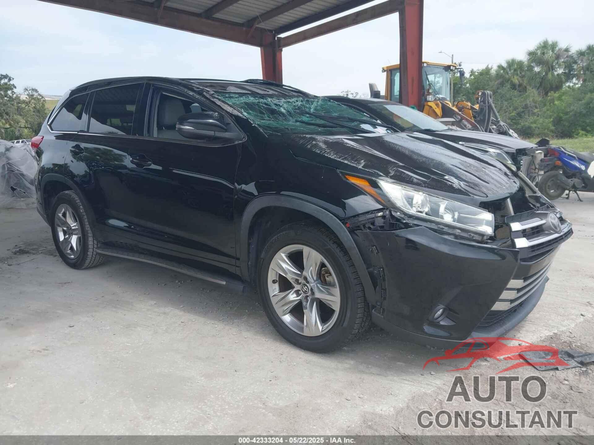 TOYOTA HIGHLANDER 2019 - 5TDYZRFH8KS339051