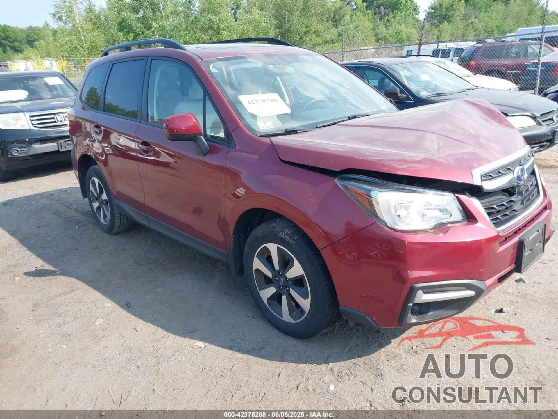 SUBARU FORESTER 2017 - JF2SJAEC0HG561320