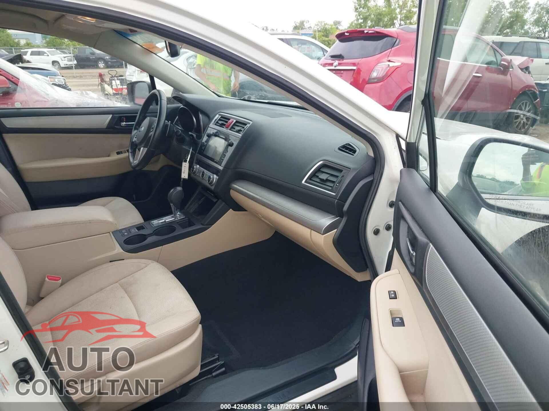 SUBARU OUTBACK 2015 - 4S4BSACC1F3302253