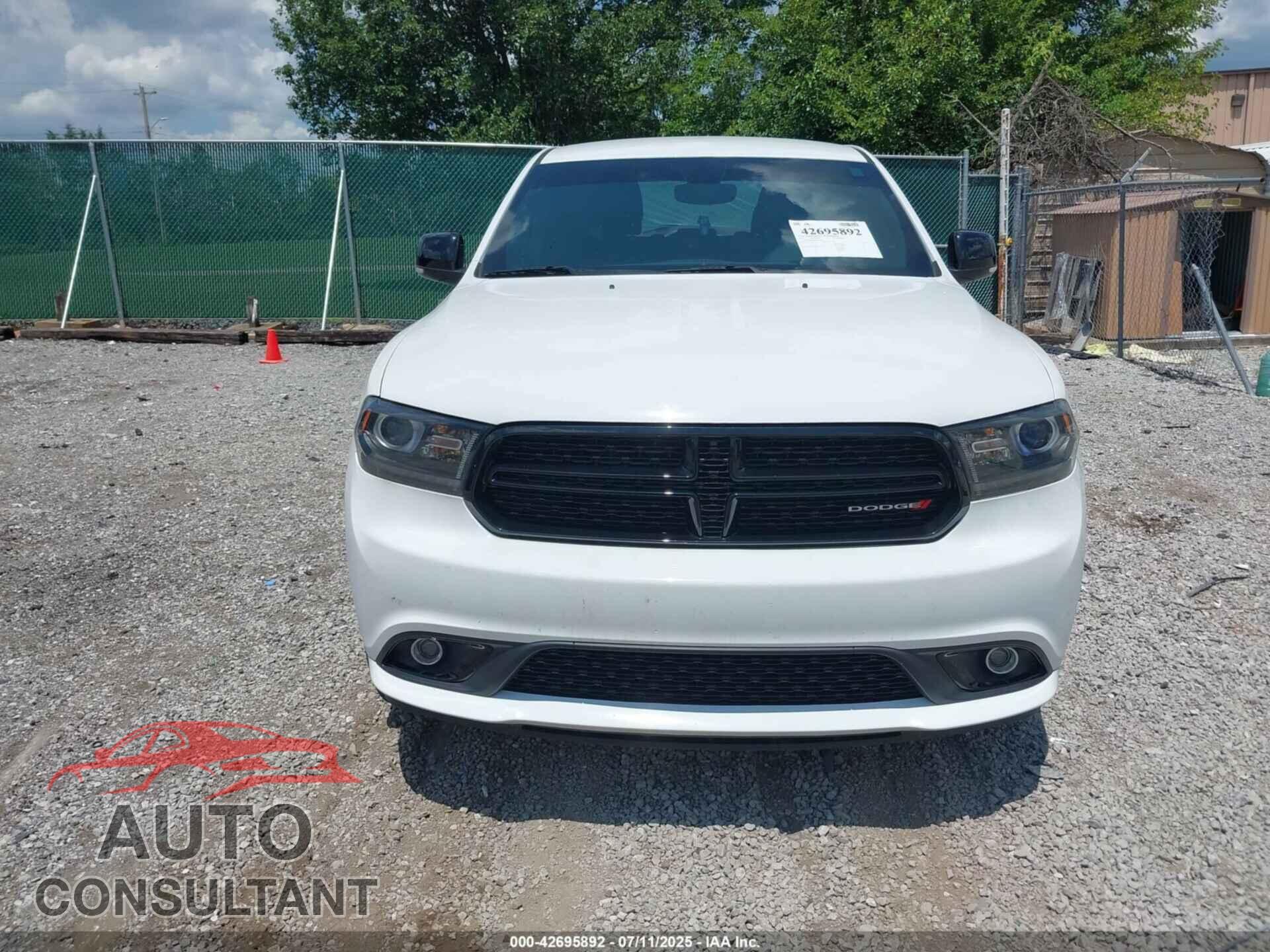 DODGE DURANGO 2017 - 1C4RDJDG4HC657290
