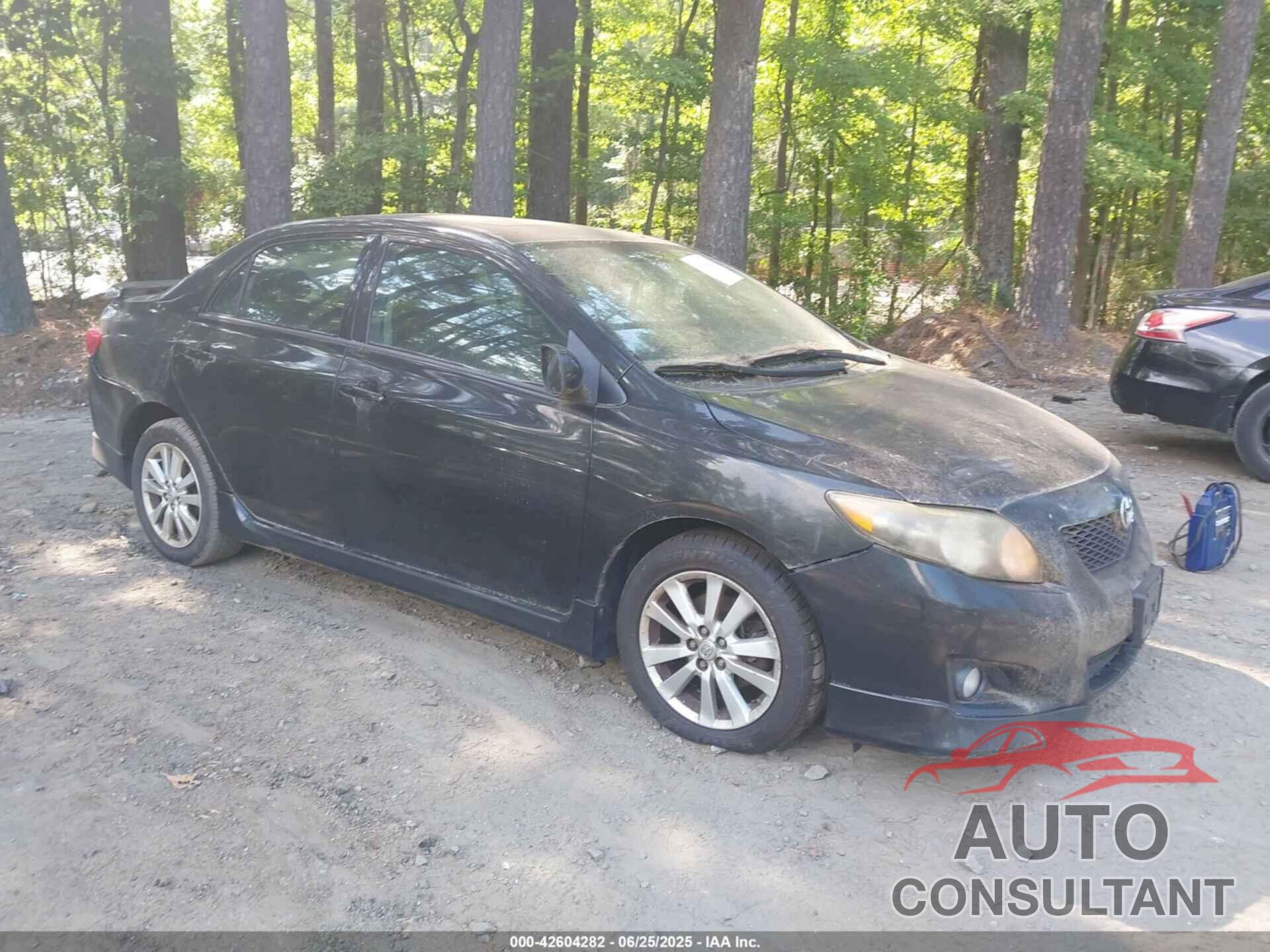 TOYOTA COROLLA 2009 - 2T1BU40E49C038155