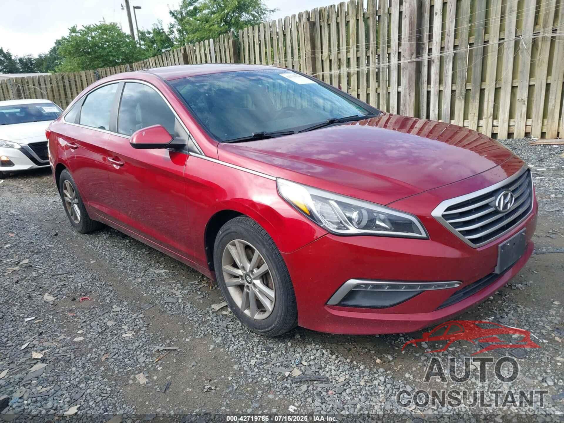HYUNDAI SONATA 2015 - 5NPE24AF9FH005333