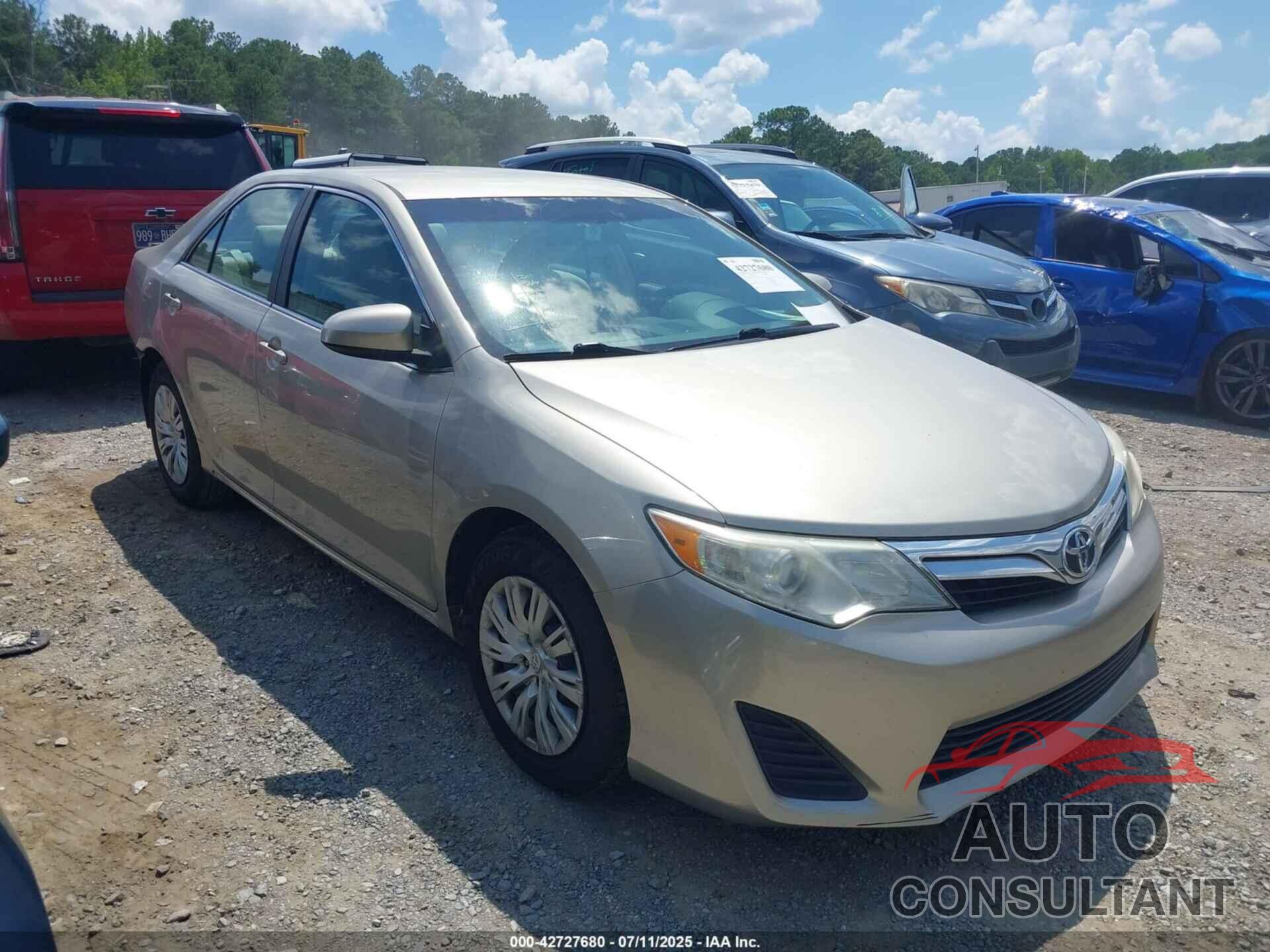 TOYOTA CAMRY 2013 - 4T1BF1FK2DU702224