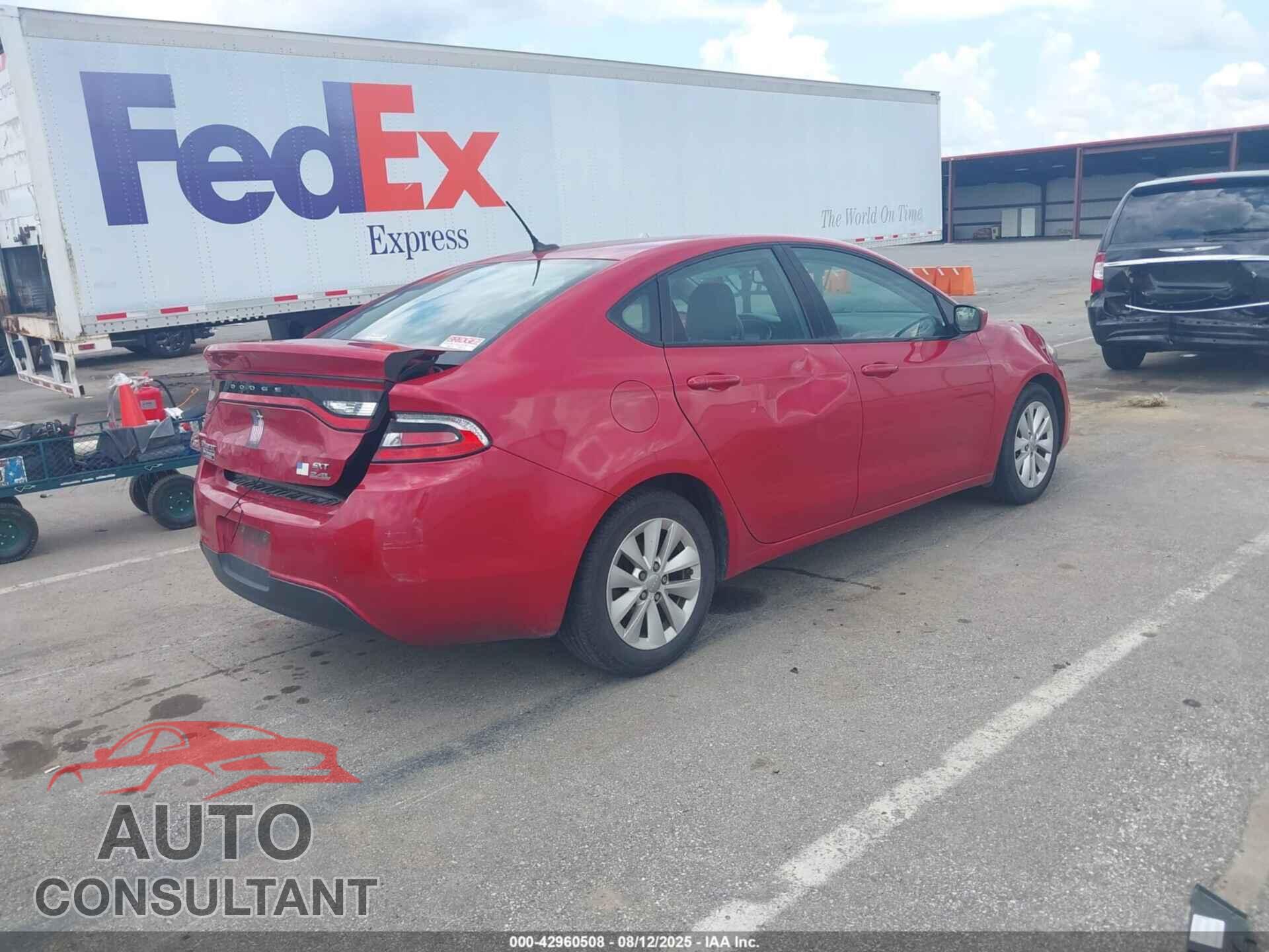 DODGE DART 2014 - 1C3CDFBB4ED677799