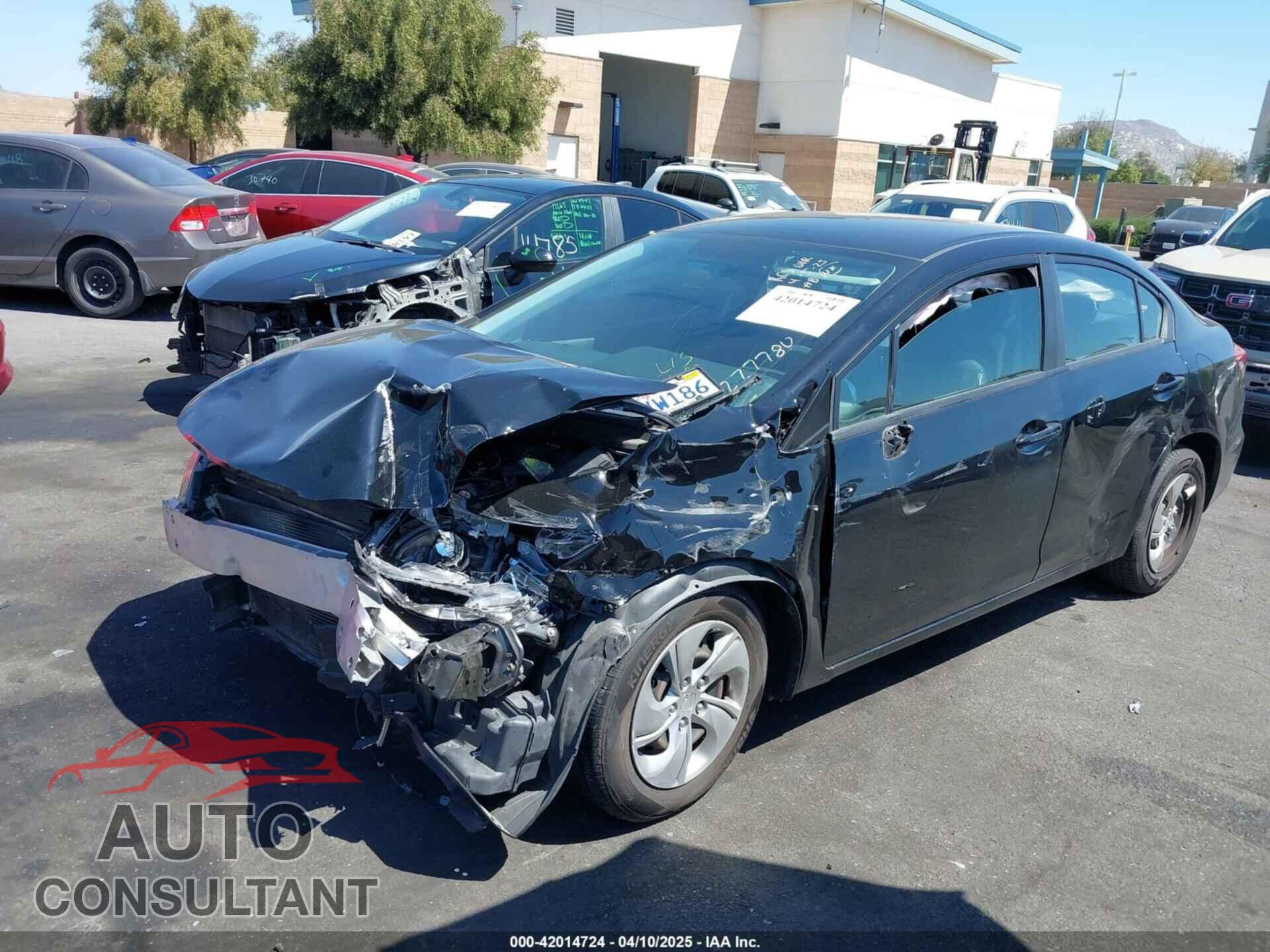 HONDA CIVIC 2013 - 19XFB2F59DE277780