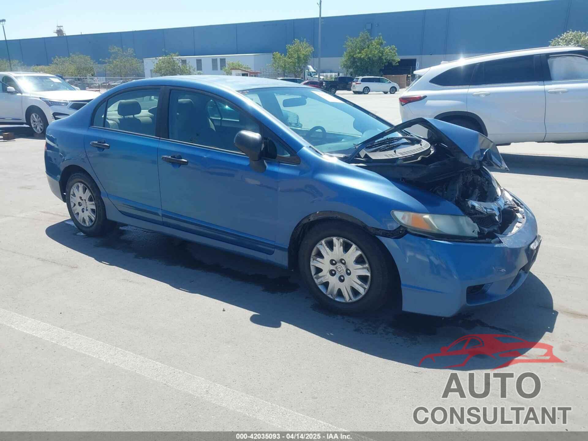 HONDA CIVIC 2009 - 19XFA16399E025305