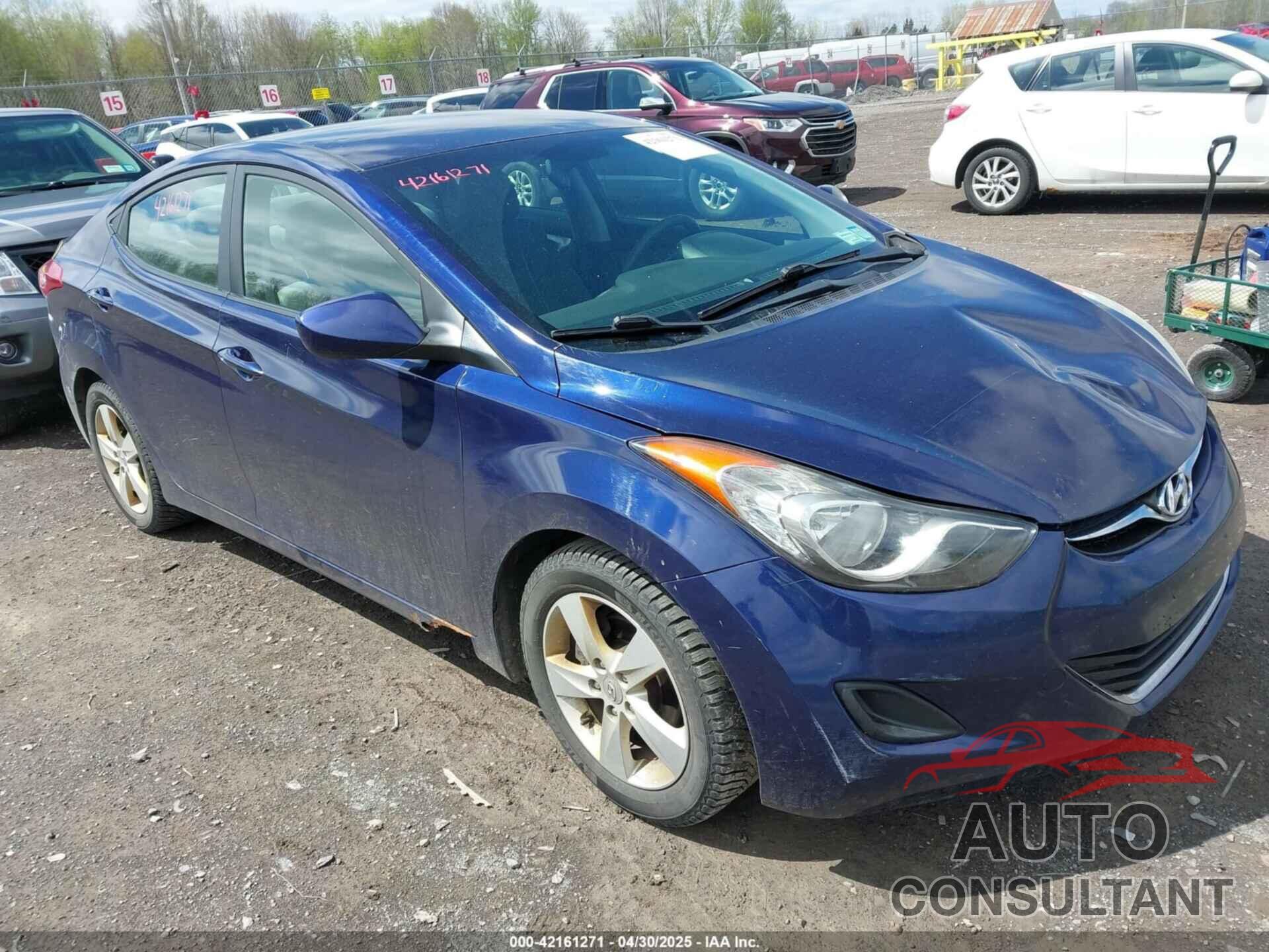 HYUNDAI ELANTRA 2011 - 5NPDH4AE3BH041904