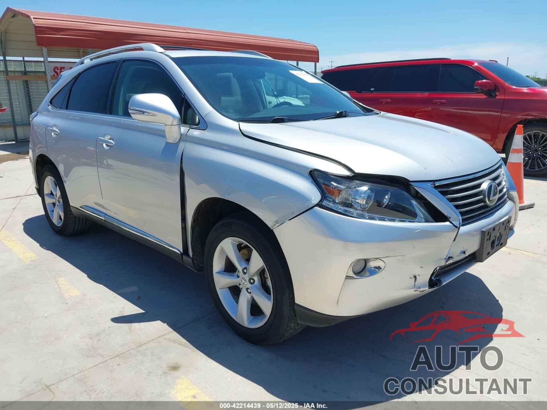 LEXUS RX 350 2013 - 2T2BK1BA2DC195606