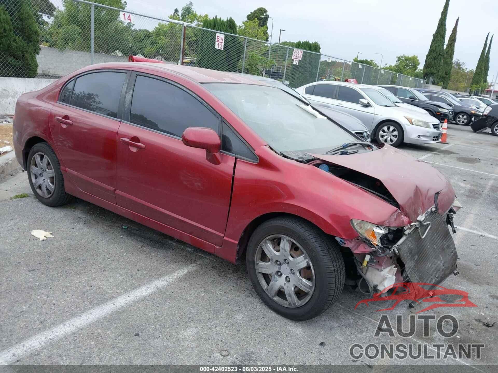 HONDA CIVIC 2011 - 2HGFA1F57BH514489