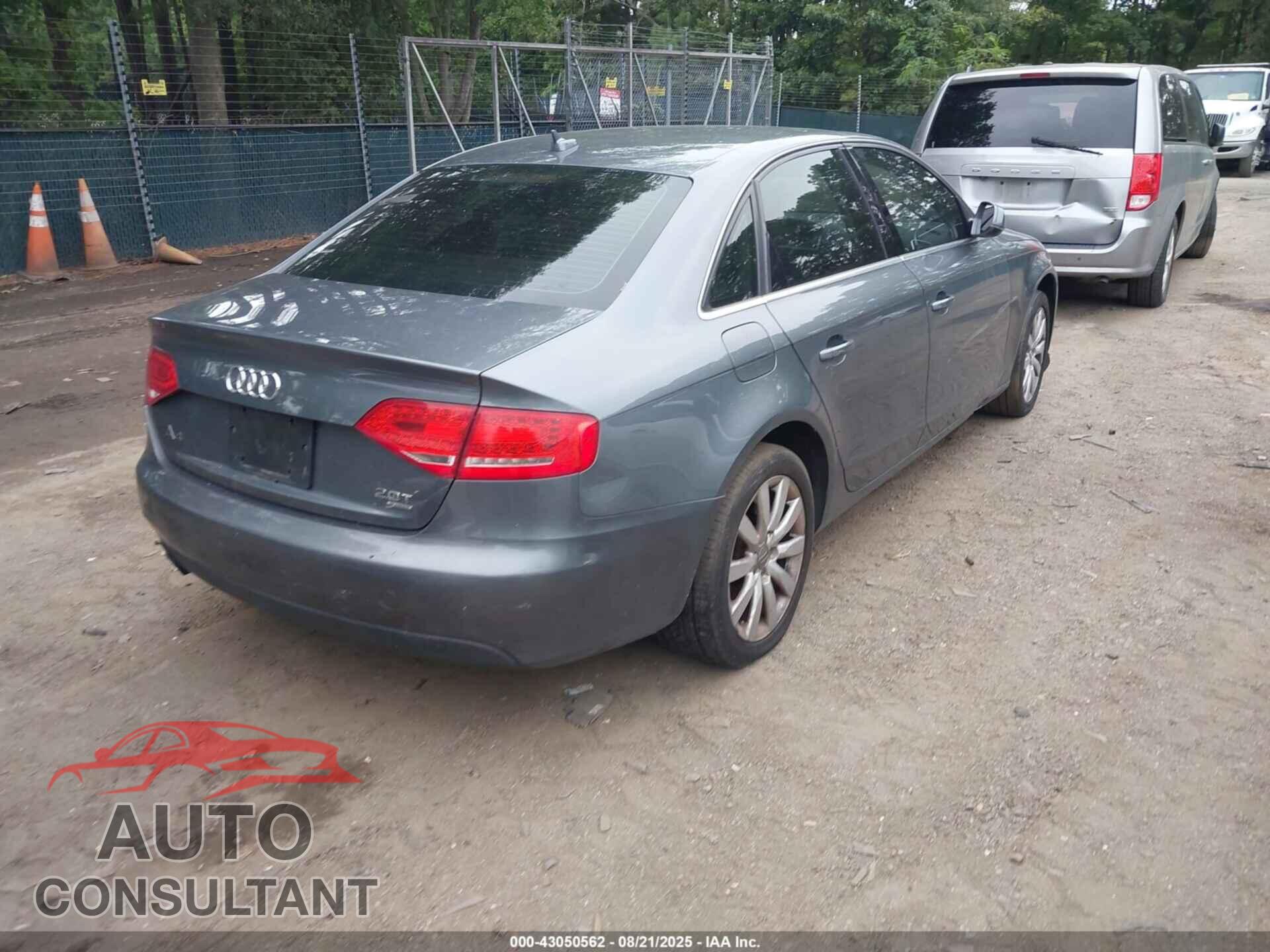 AUDI A4 2012 - WAUBFAFL2CN012394