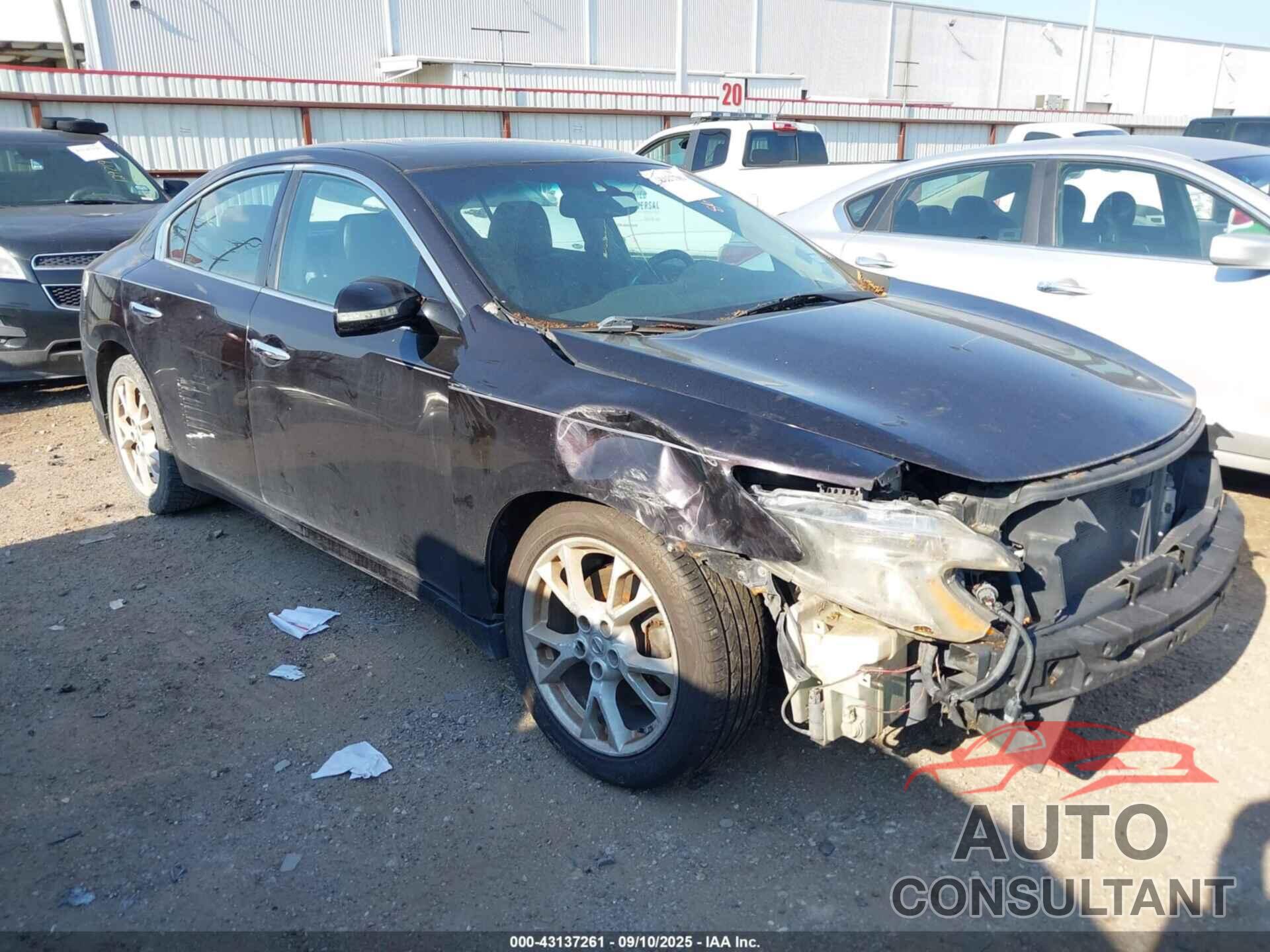 NISSAN MAXIMA 2012 - 1N4AA5AP0CC869796