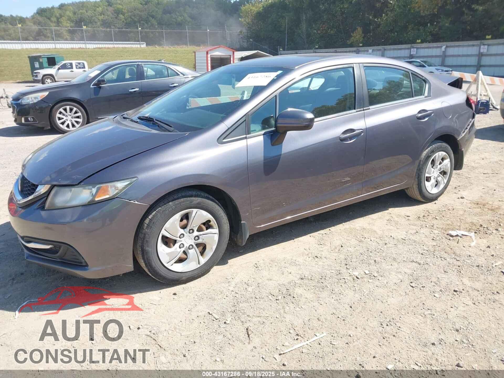 HONDA CIVIC 2014 - 19XFB2F56EE061368
