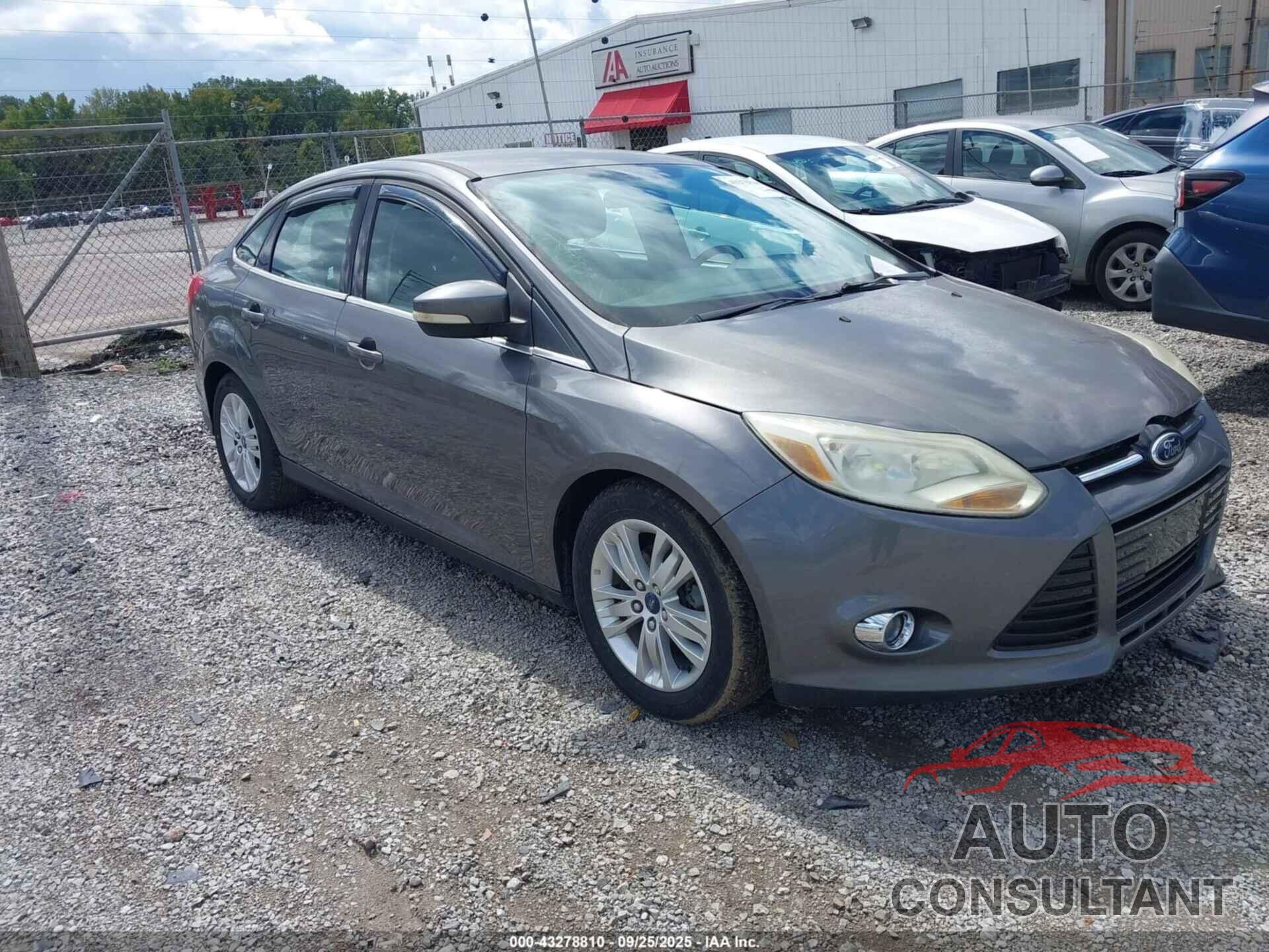 FORD FOCUS 2012 - 1FAHP3H24CL393712