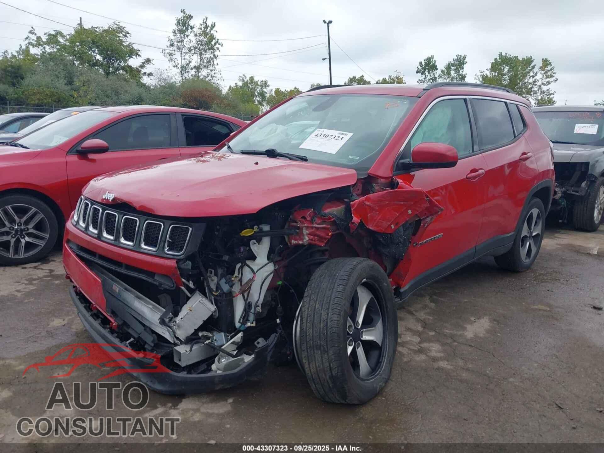 JEEP NEW COMPASS 2017 - 3C4NJDBB3HT617044