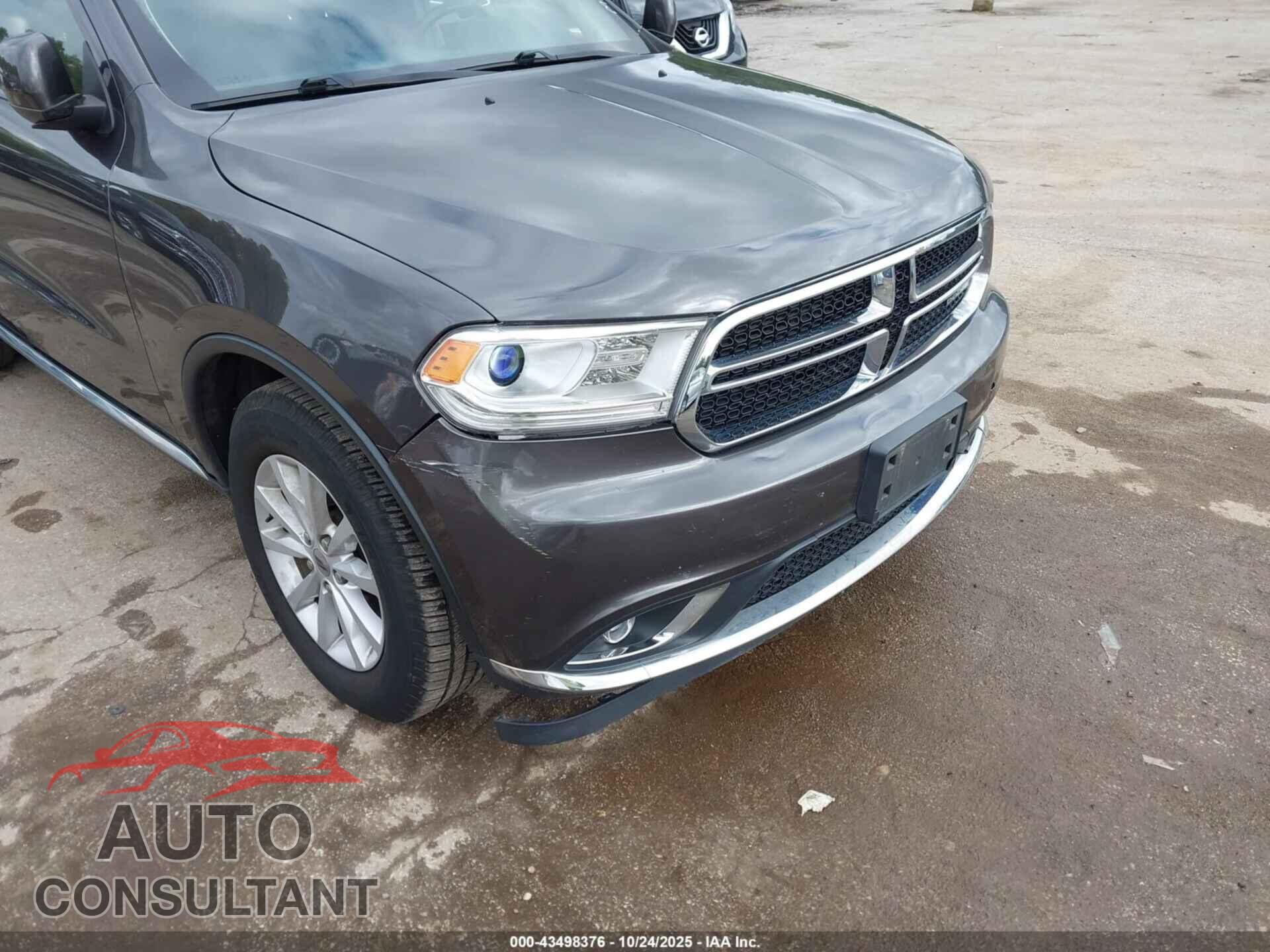 DODGE DURANGO 2019 - 1C4RDJAG2KC652911