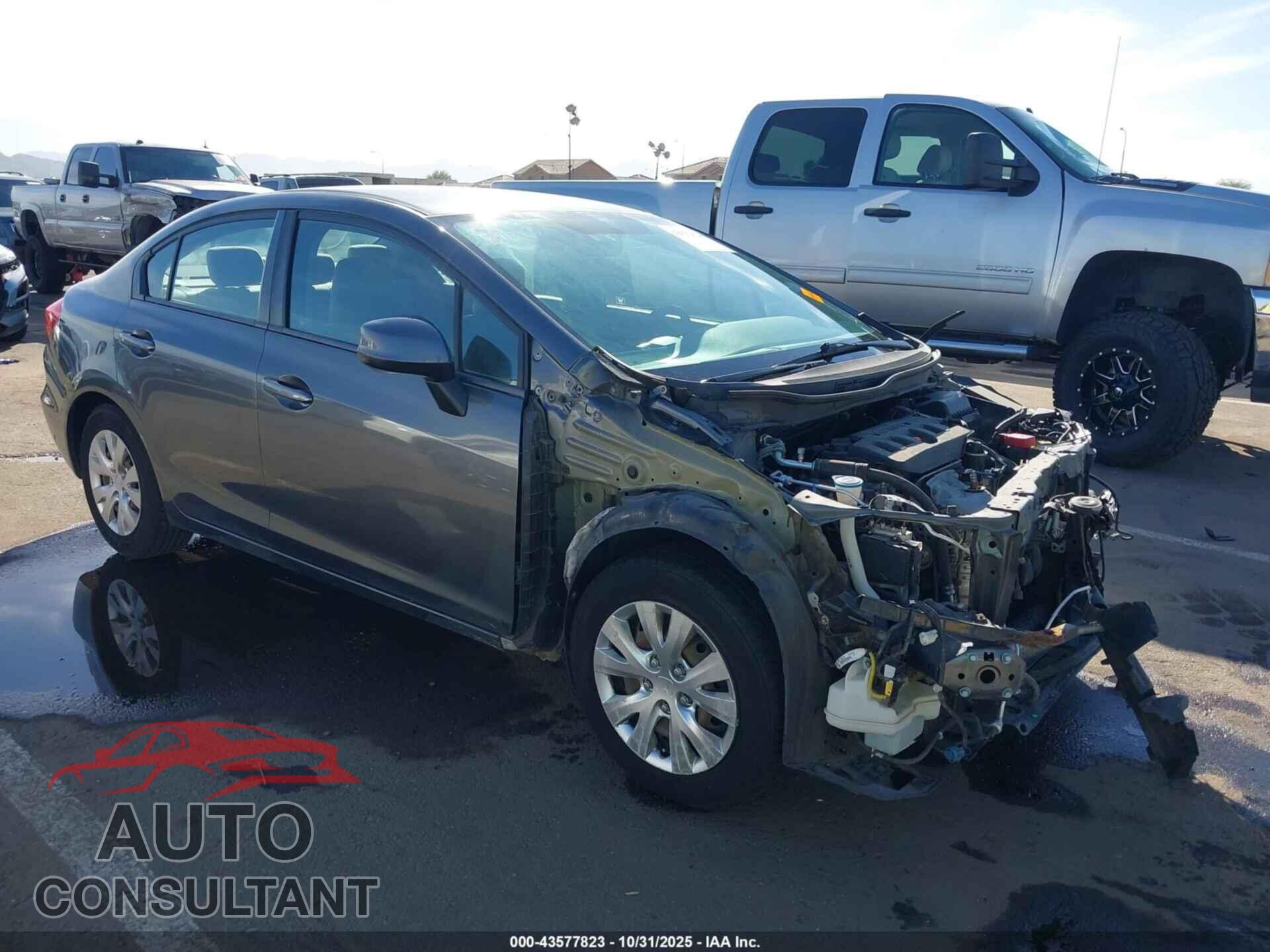 HONDA CIVIC 2012 - 2HGFB2F59CH560877