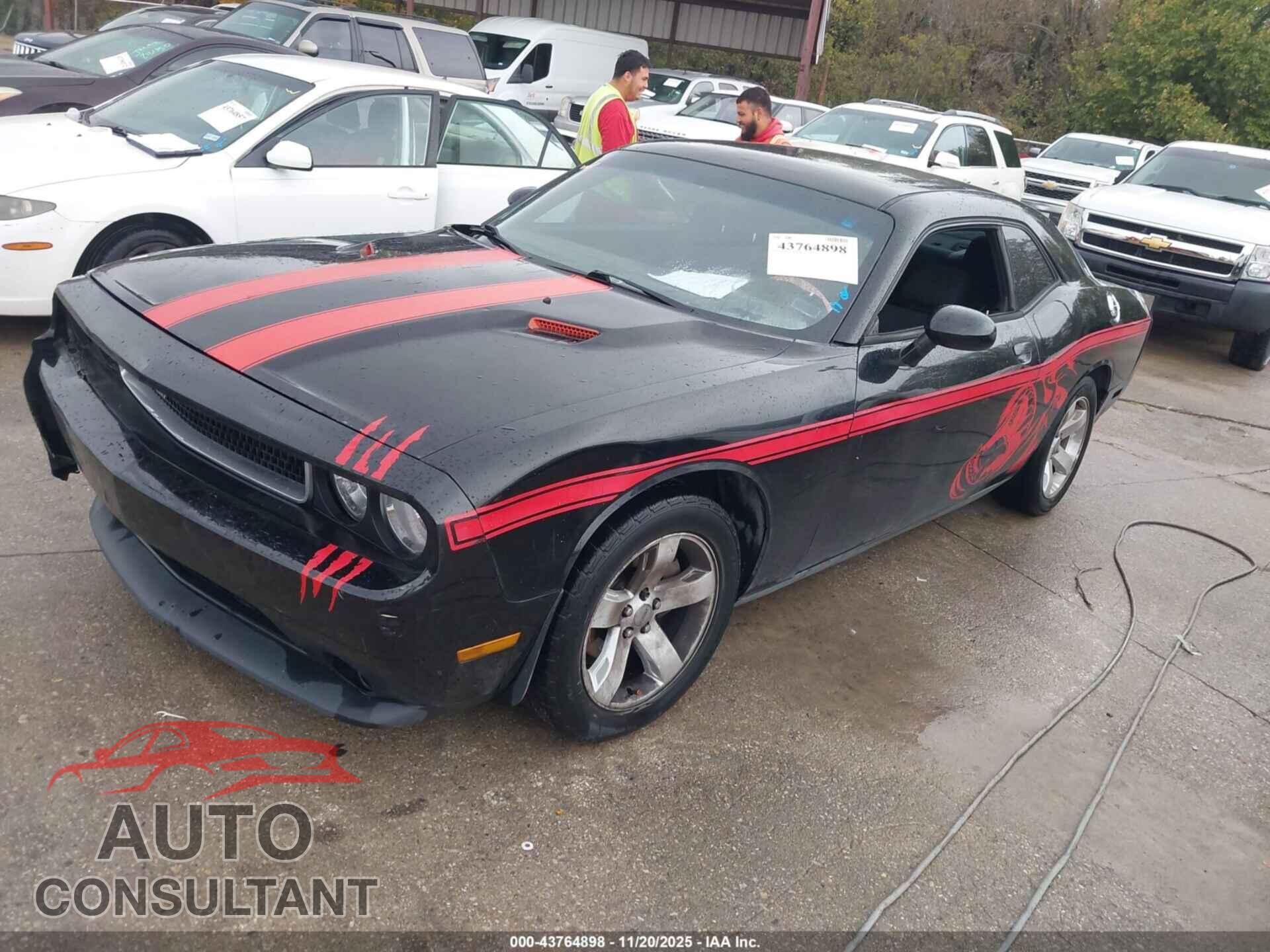 DODGE CHALLENGER 2012 - 2C3CDYAG6CH174039