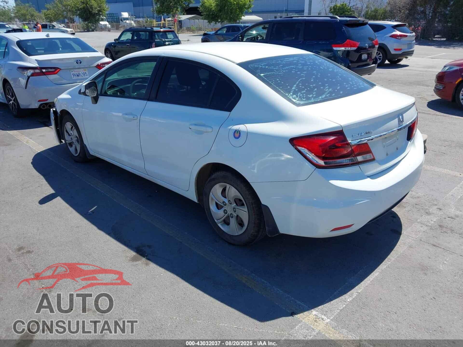HONDA CIVIC 2013 - 19XFB2F57DE026711
