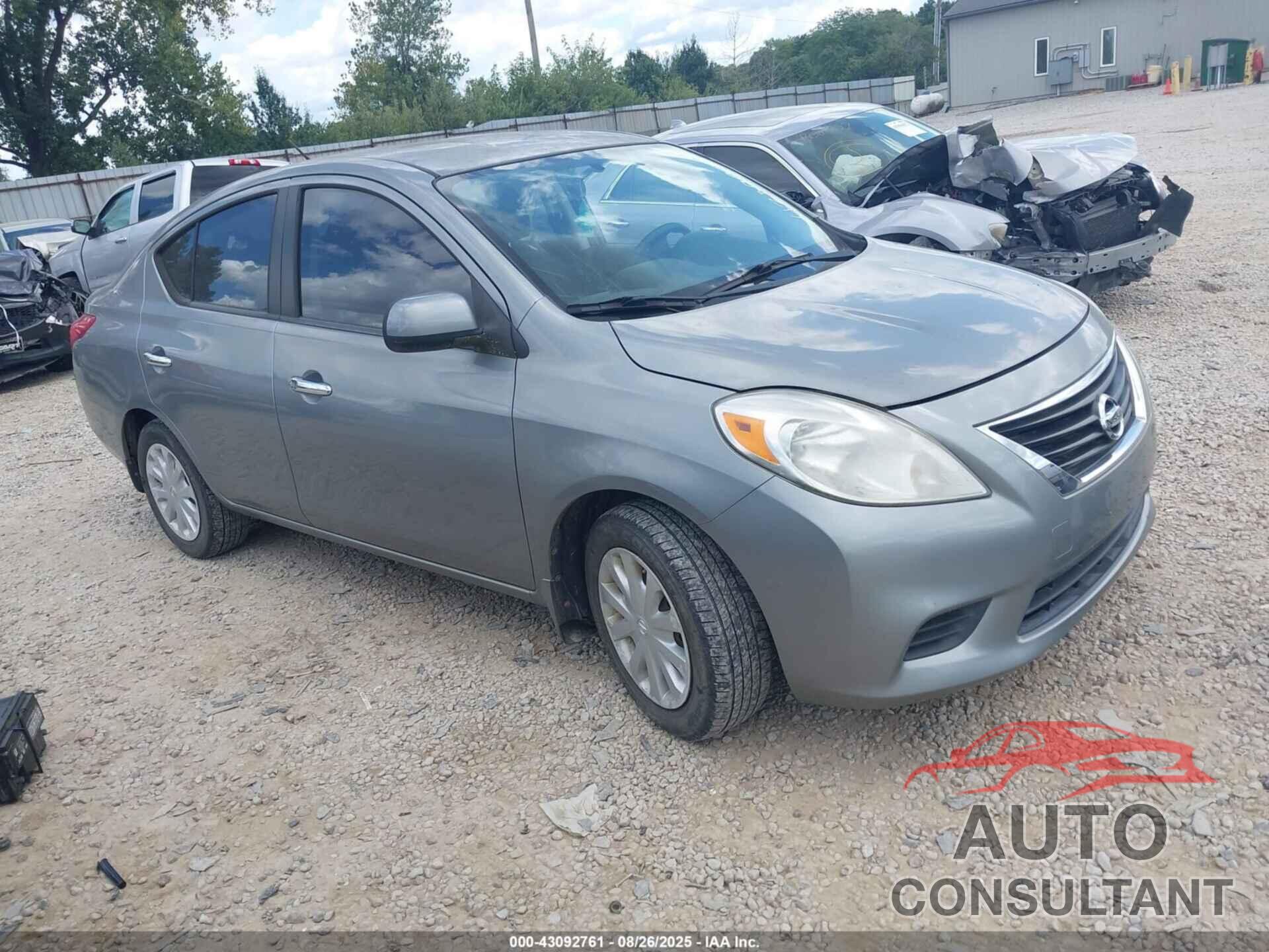 NISSAN VERSA 2012 - 3N1CN7AP3CL857314