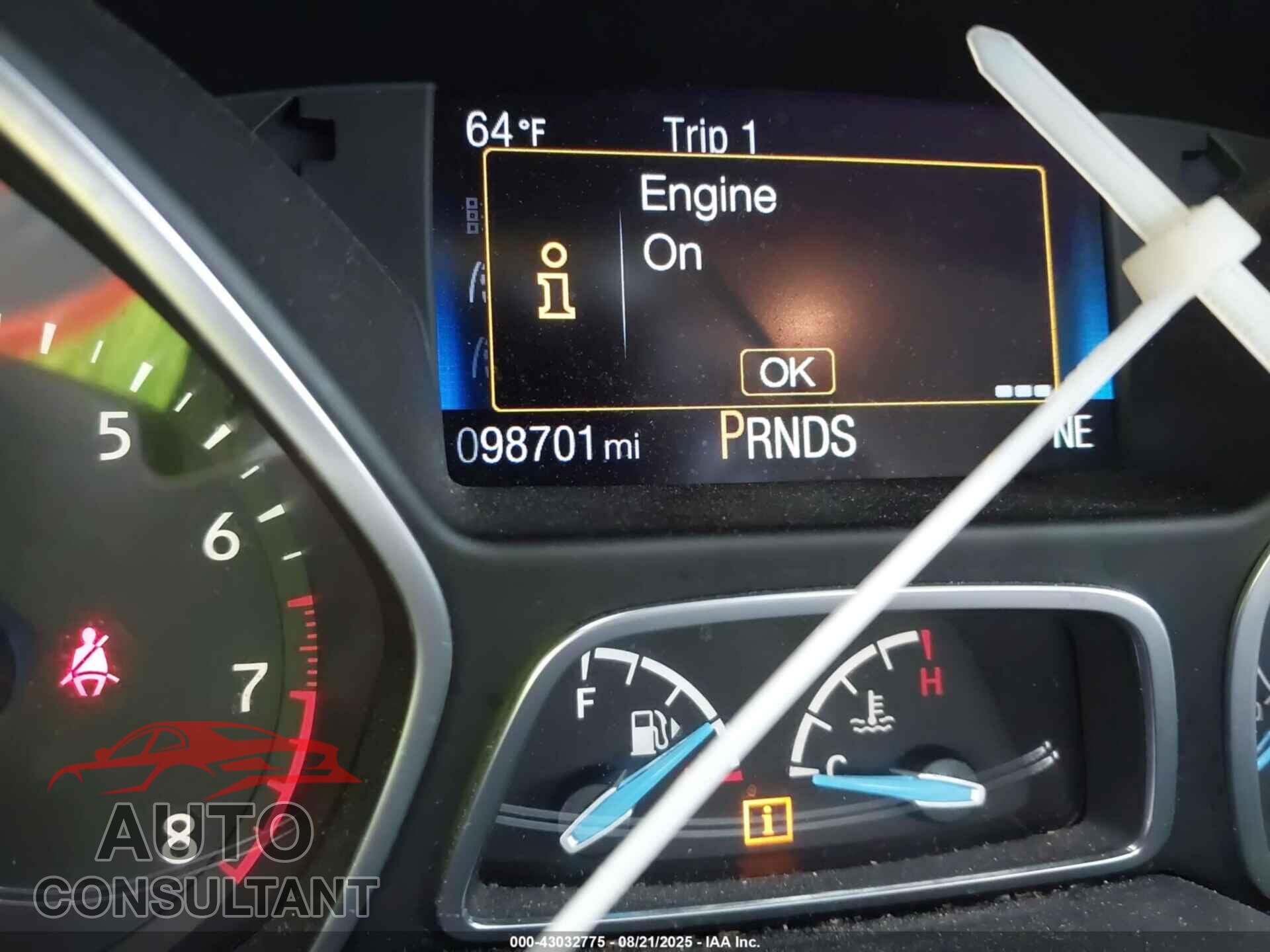 FORD FOCUS 2017 - 1FADP3FE8HL281157