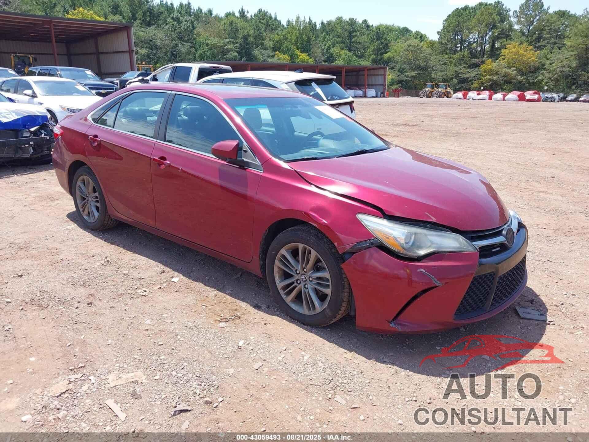 TOYOTA CAMRY 2017 - 4T1BF1FK2HU673586