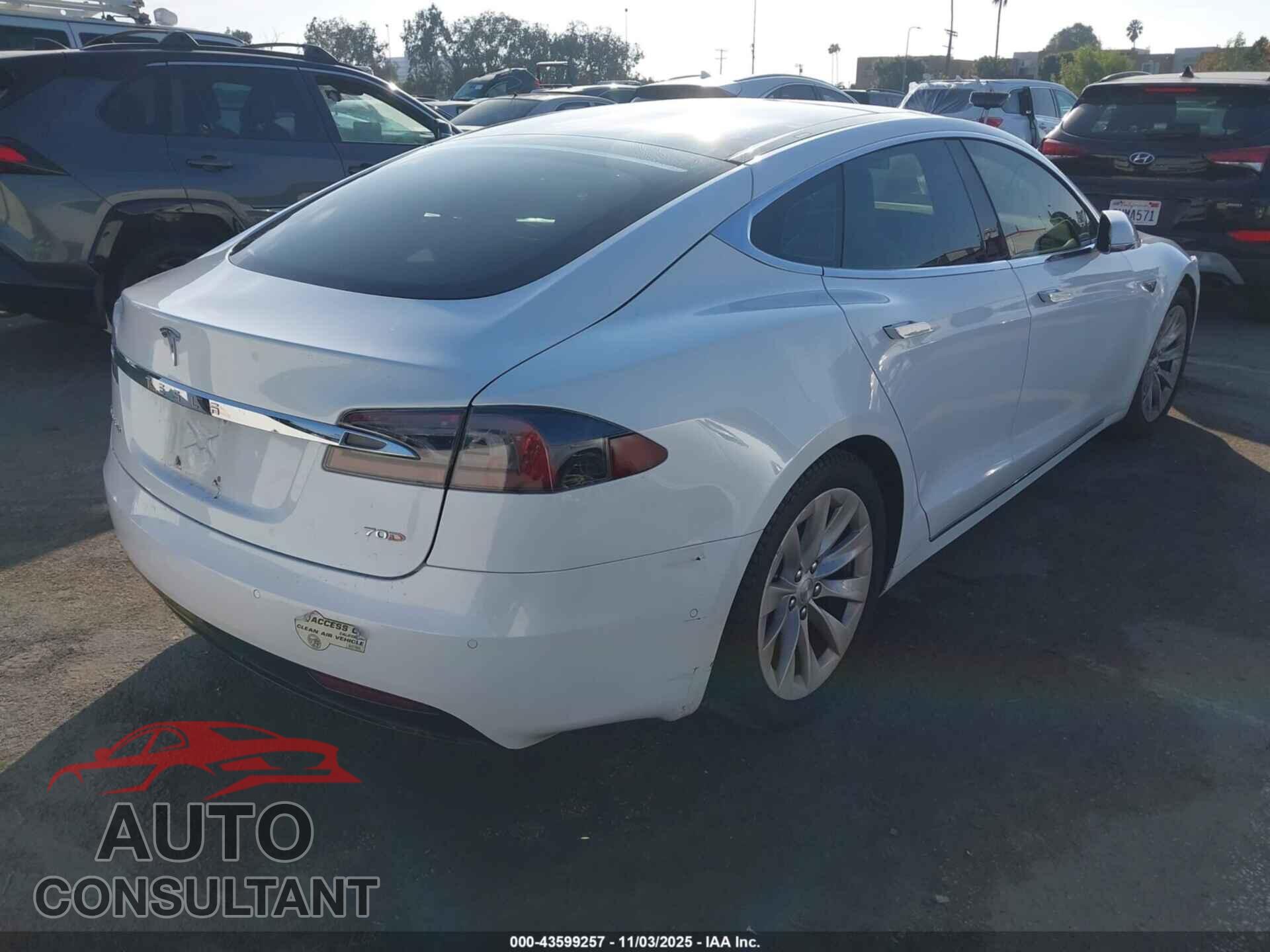 TESLA MODEL S 2016 - 5YJSA1E2XGF138954