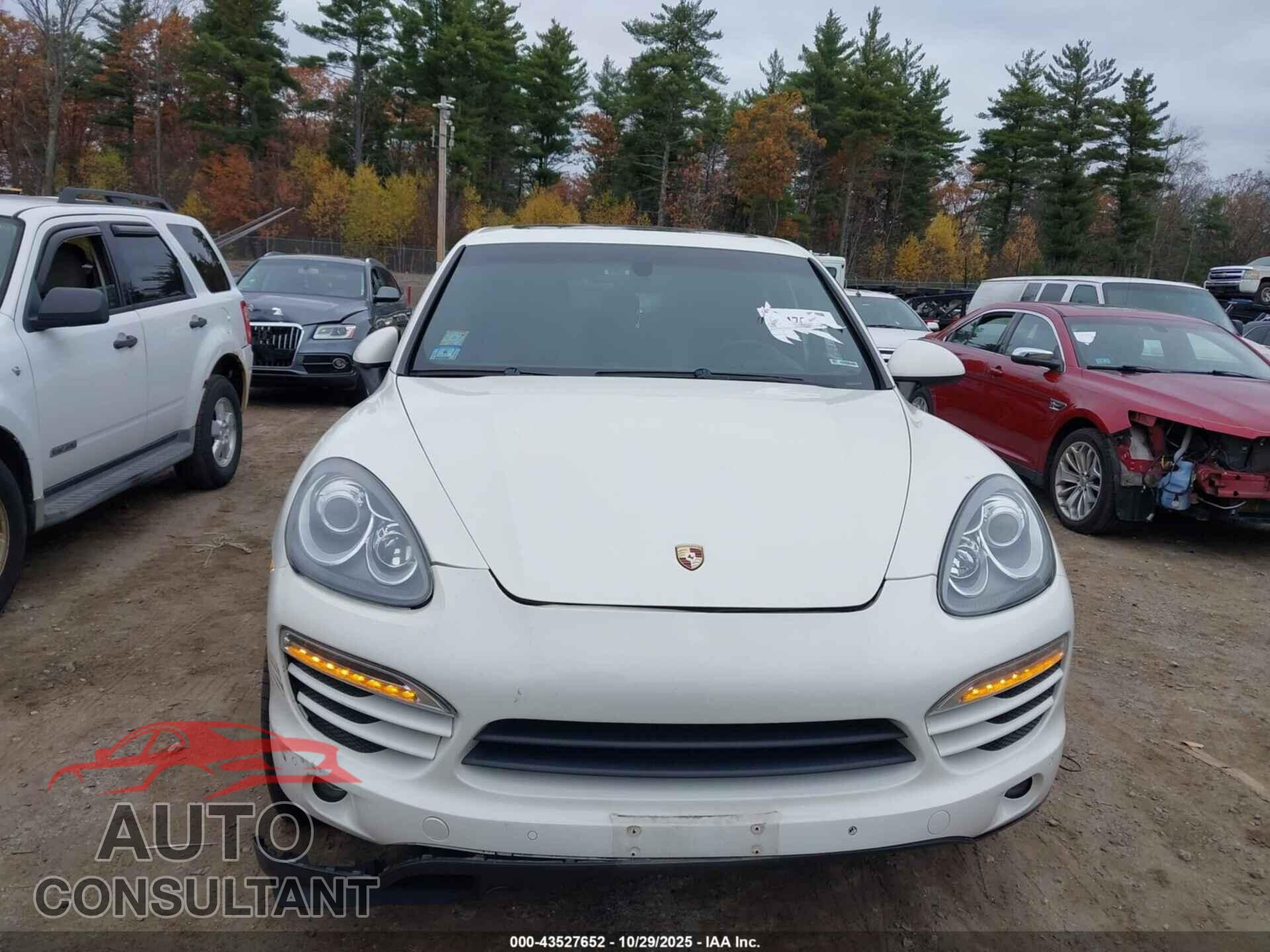 PORSCHE CAYENNE 2011 - WP1AA2A29BLA04349